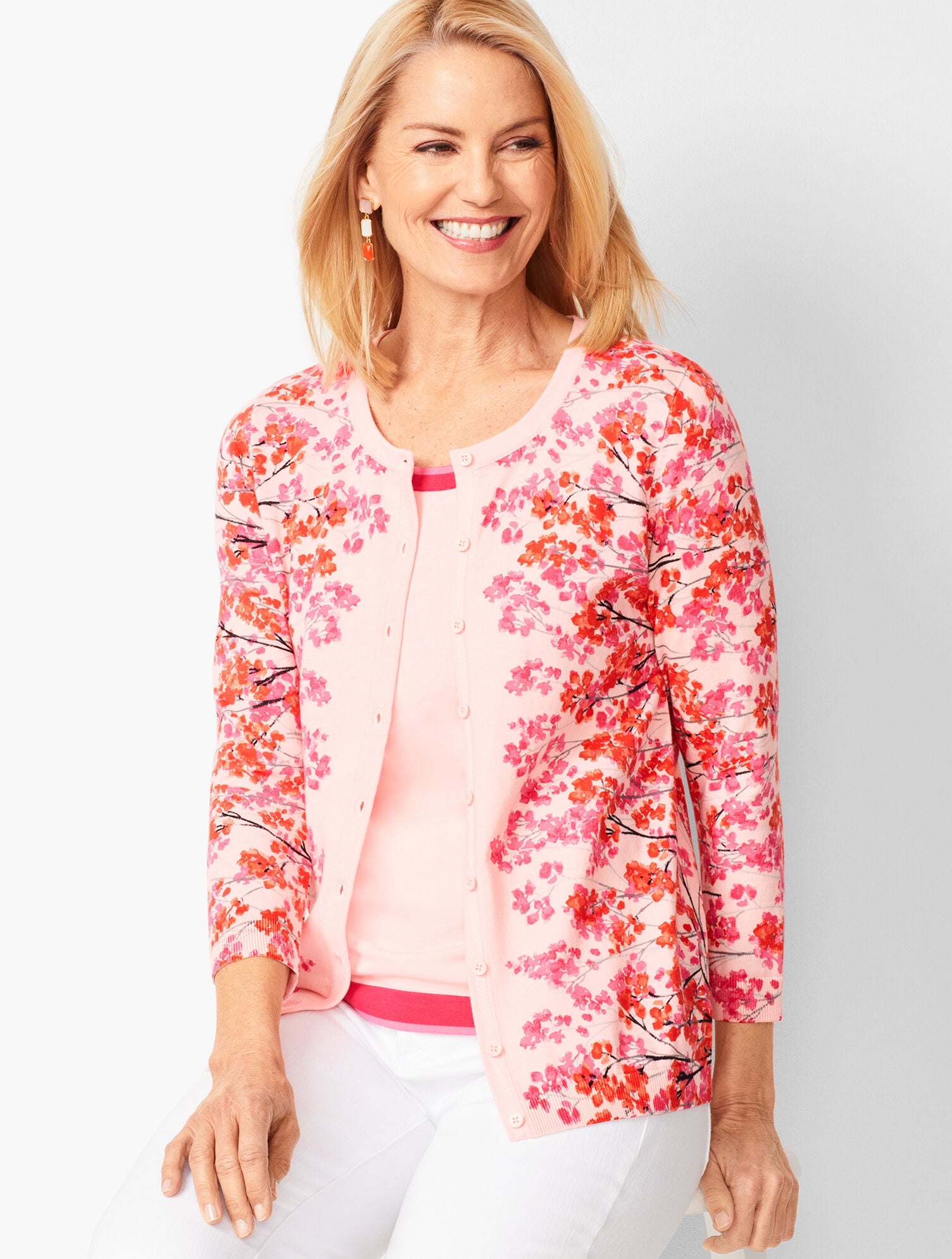 Charming Cardigan - Floral | Talbots