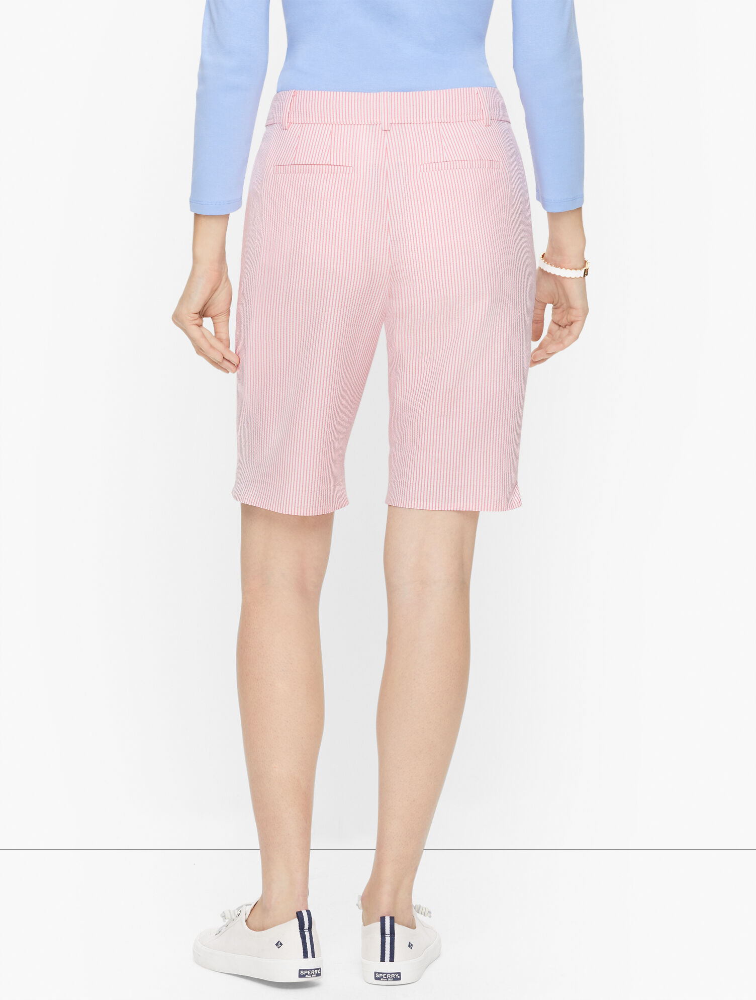 Perfect Shorts - 9" - Seersucker