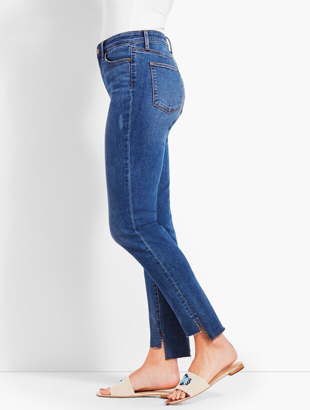 Step-Hem Straight Leg Jean