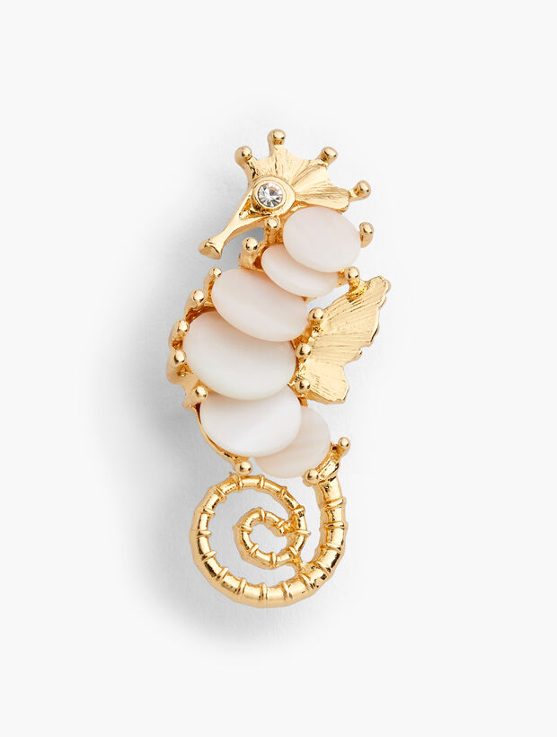 Seahorse Brooch