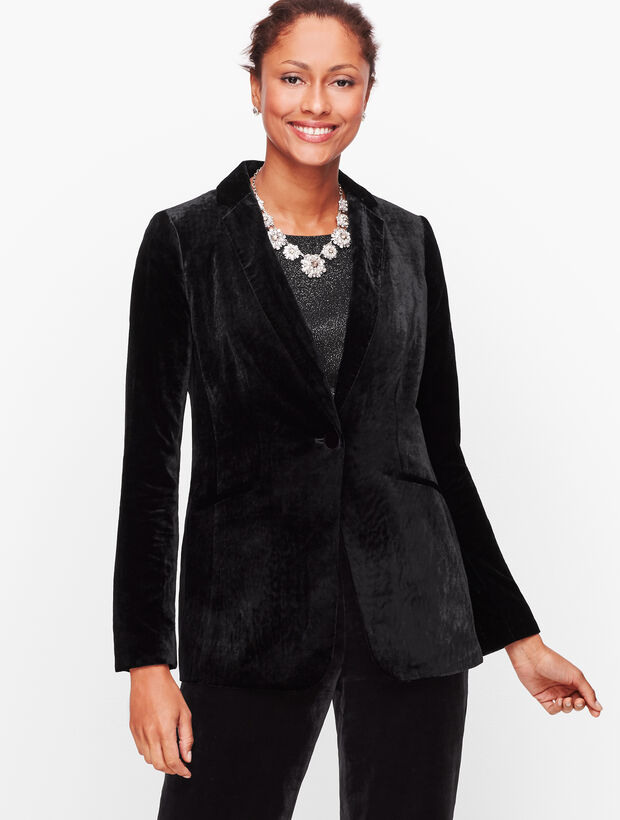 Velvet Blazer