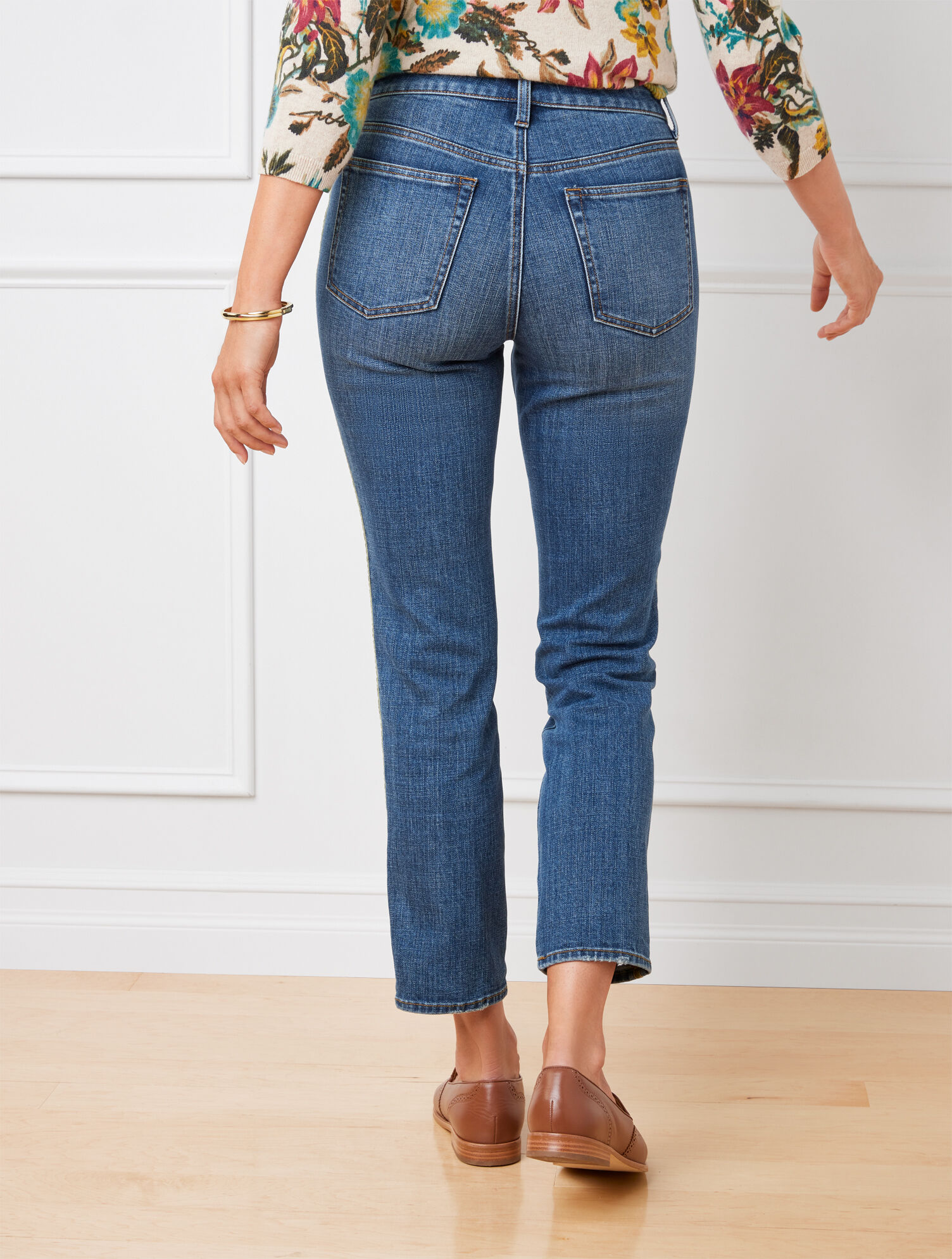 Modern Ankle Jeans - Sunset Wash