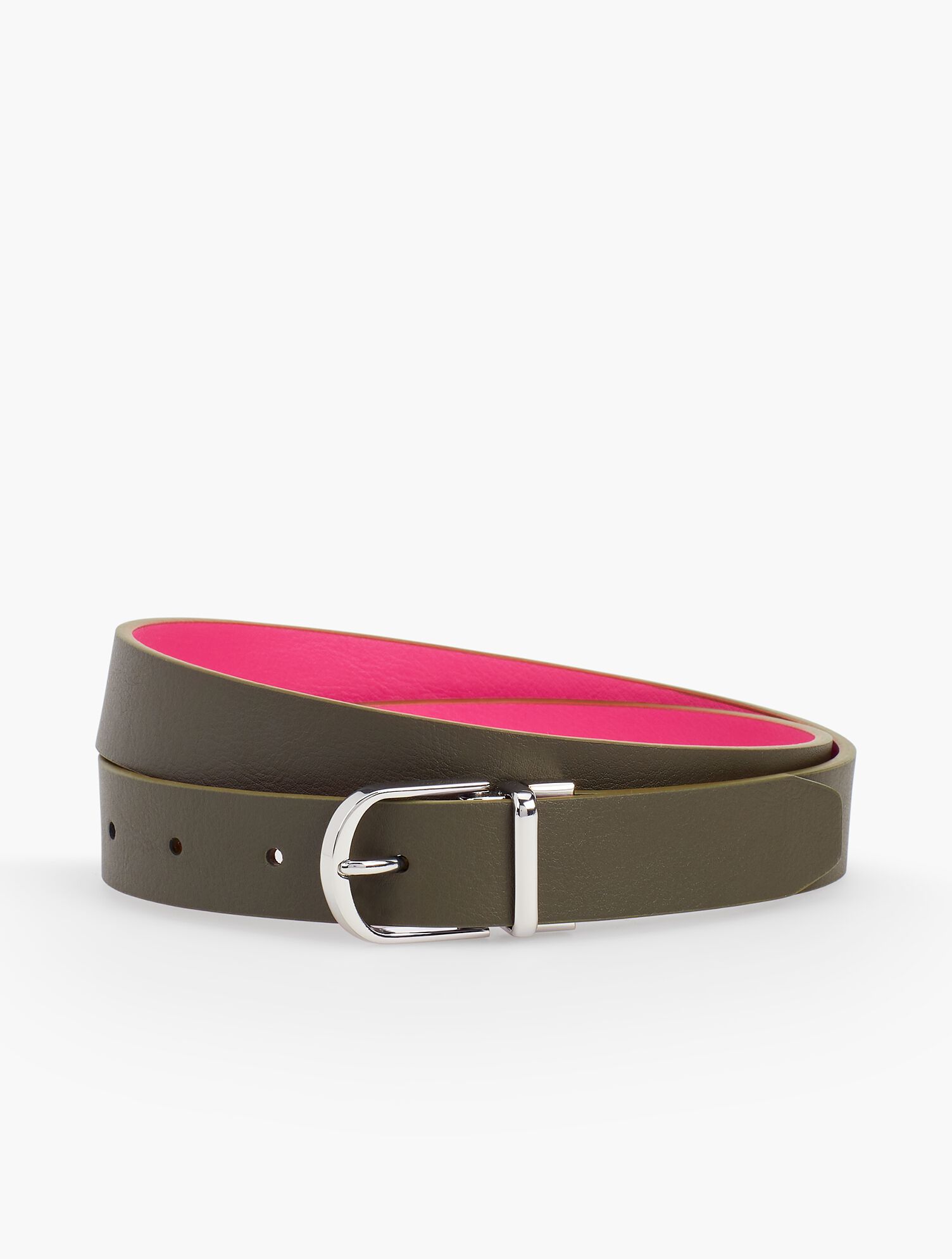 Leather Reversible Belt - Colors