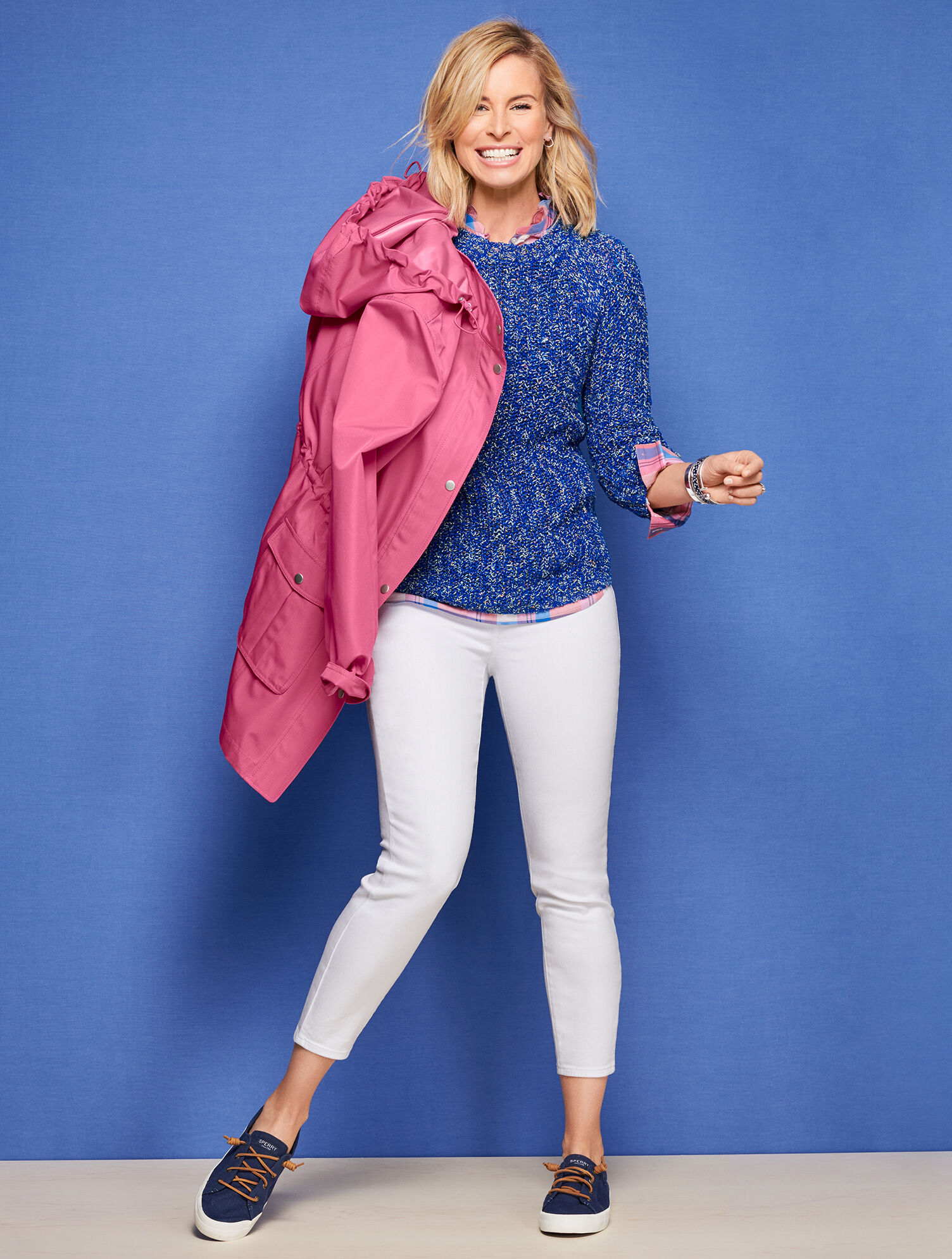 Curved Hem Sweater
