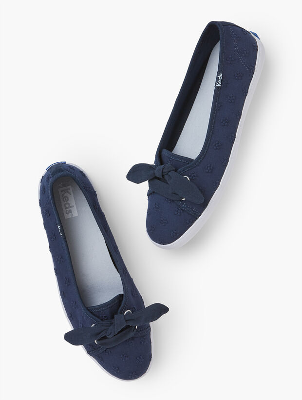 Keds&reg; Eyelet Slip On Sneakers - Seaside Daisy