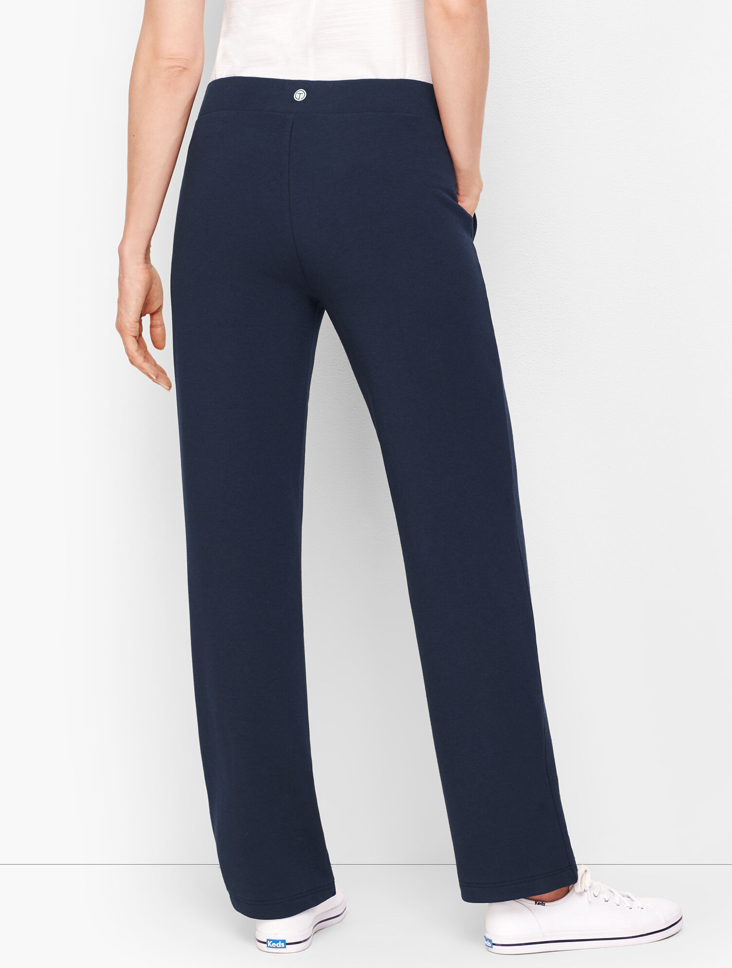 Pima Terry Relaxed Leg Pants