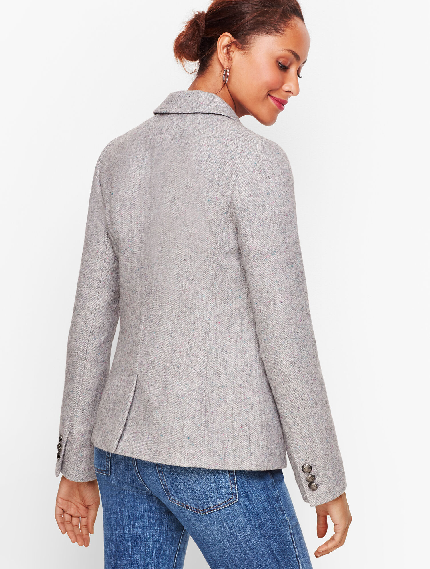 Shetland Wool Blazer - Donegal