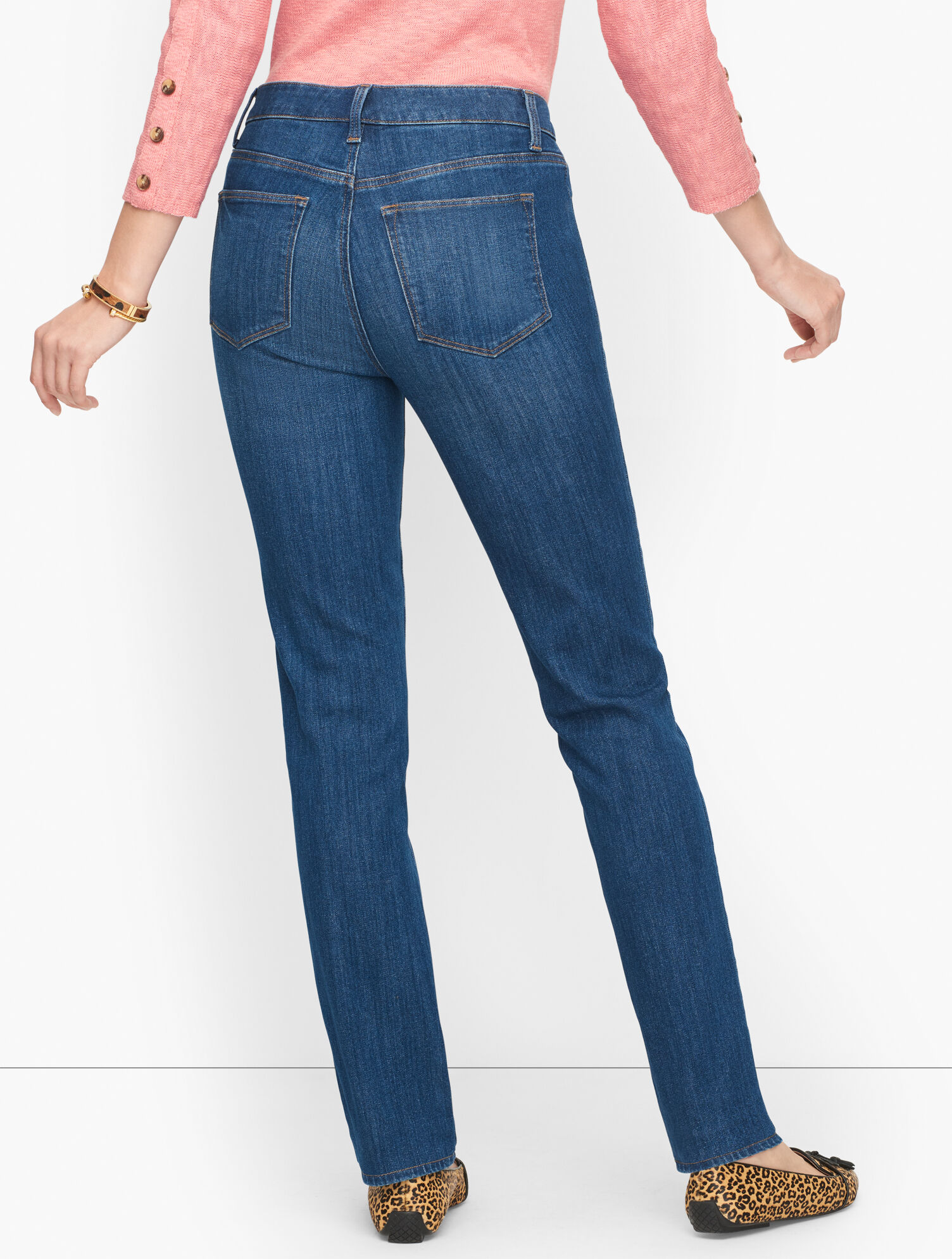 Plus Size Exclusive Straight Leg Jeans - Solstice Wash - Curvy Fit