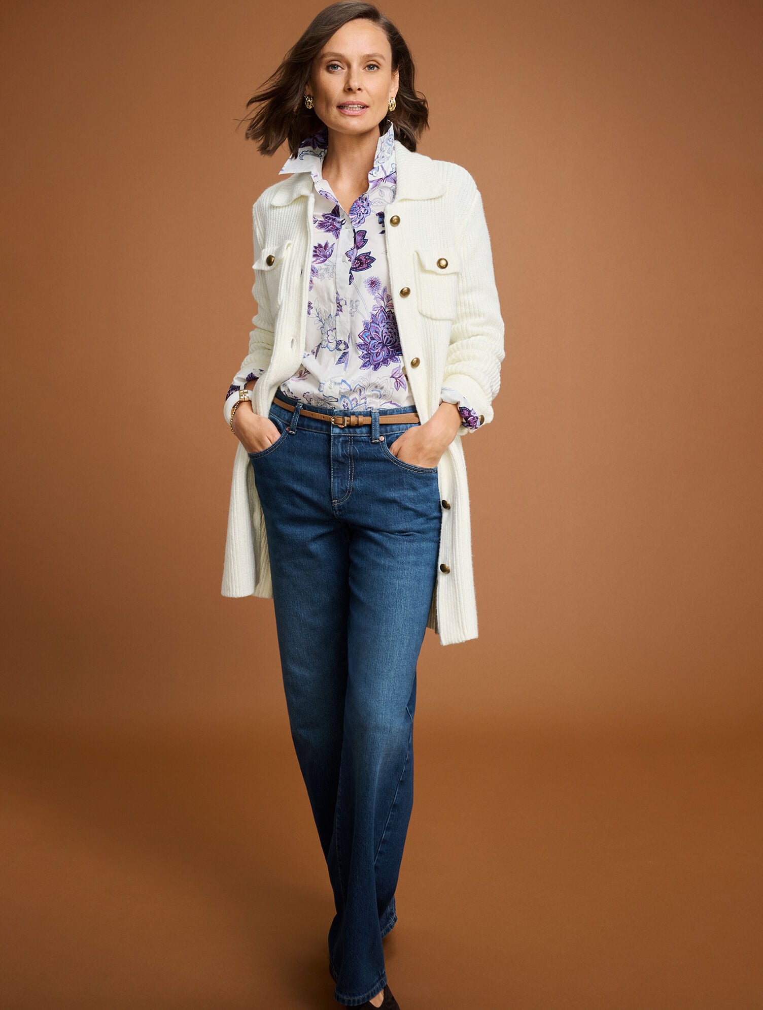 Modern Classic Shirt - Etched Toile - thumbnail 4