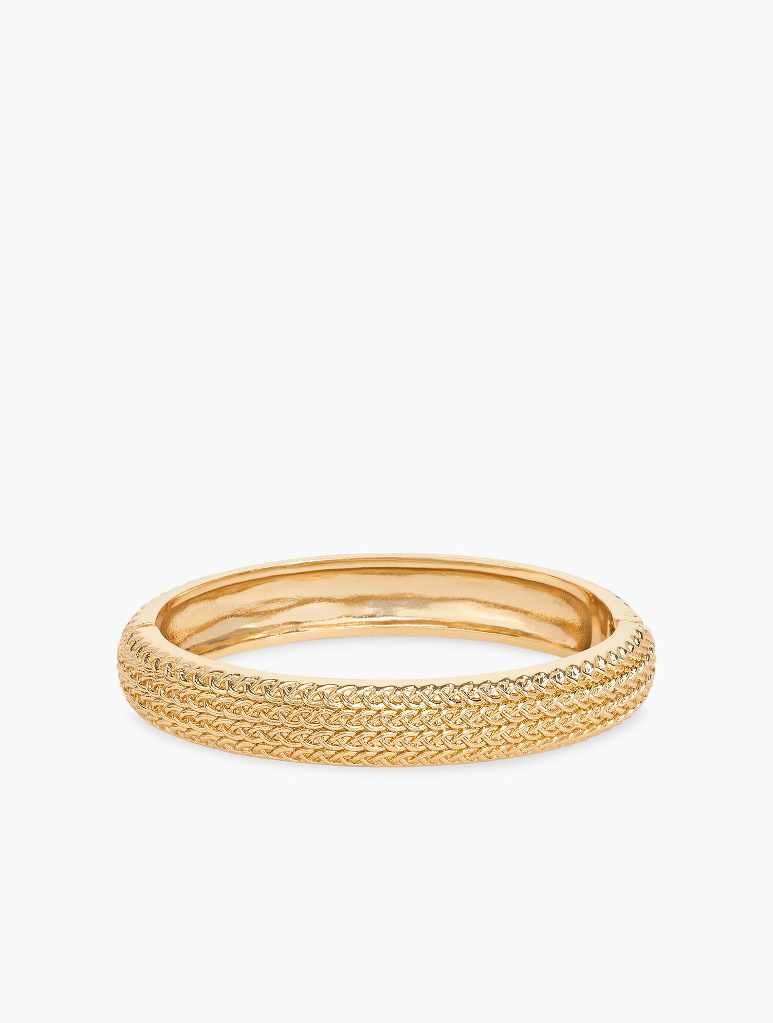 Textured Gold Bangle