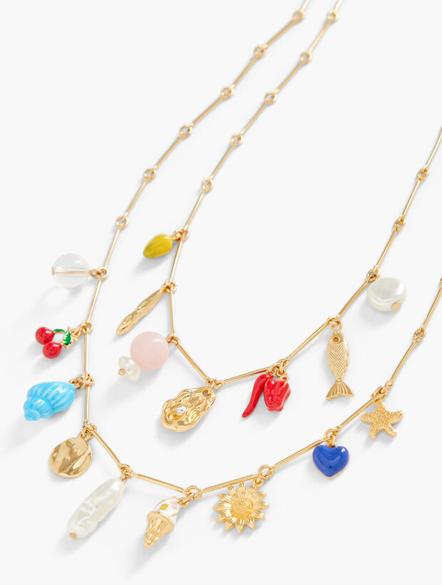 Summer Charm Layered Necklace