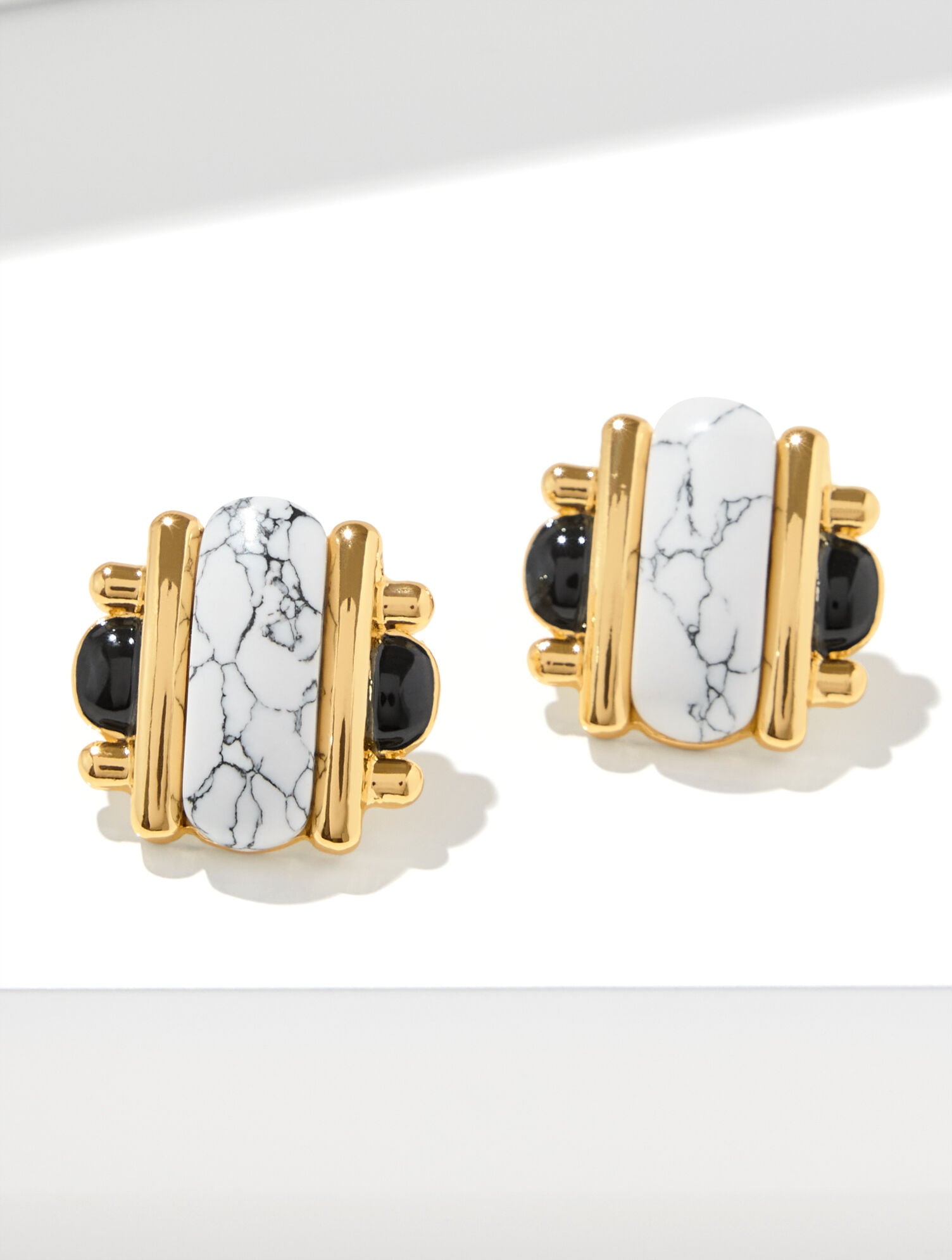 Vichy Stud Earrings