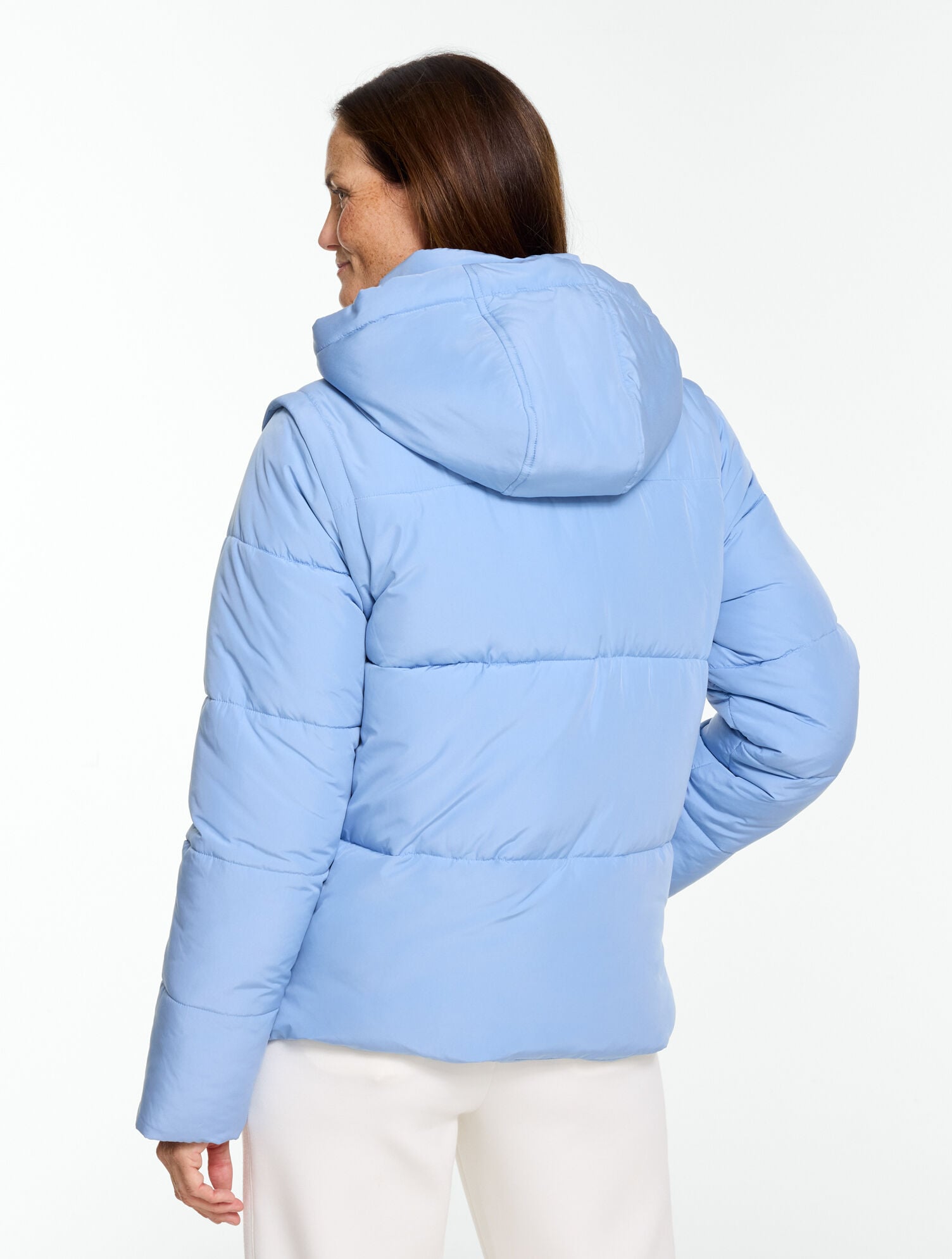 Zip-Off Sleeve Hooded Jacket