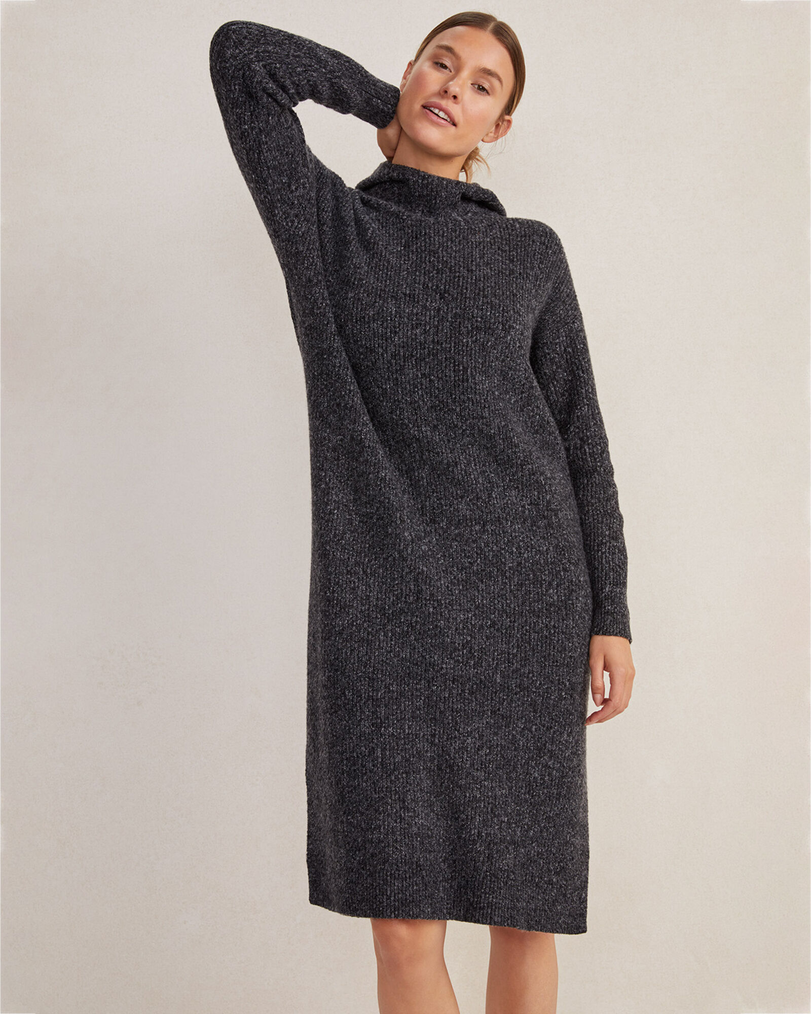 Organic Cotton Hooded Lounge Dress
