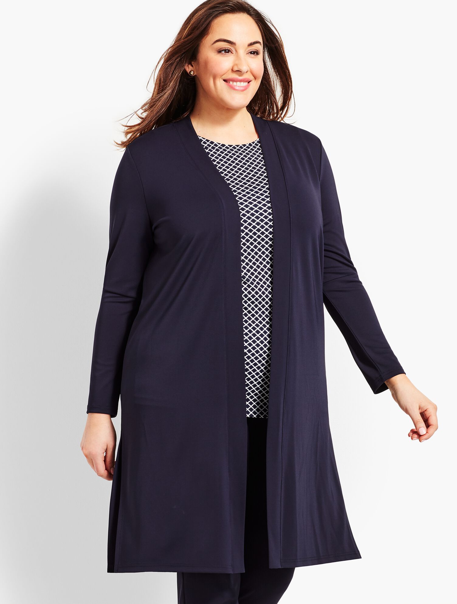 Flyaway Cardigan Talbots