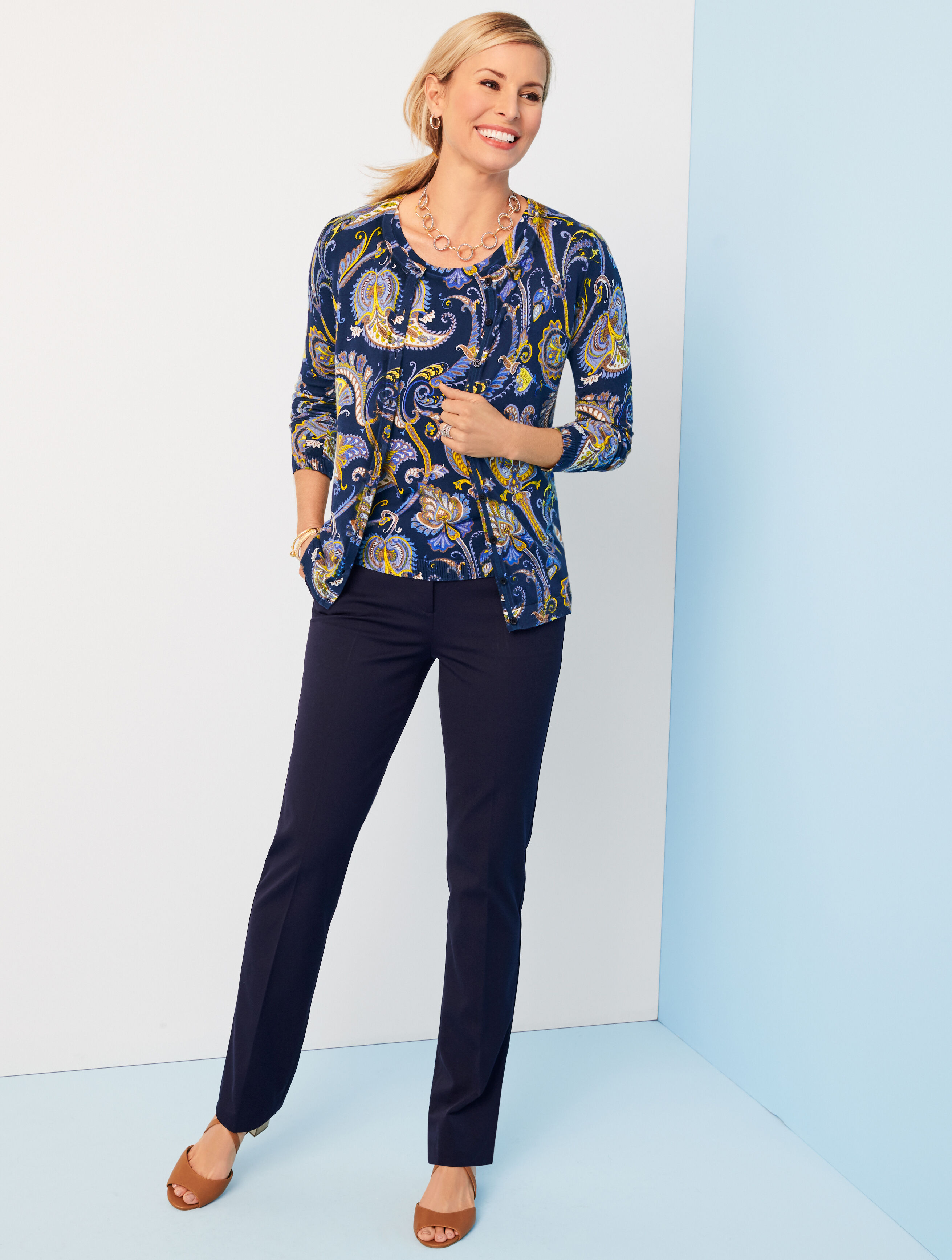 Refined Bi-Stretch Barely Boot Pants