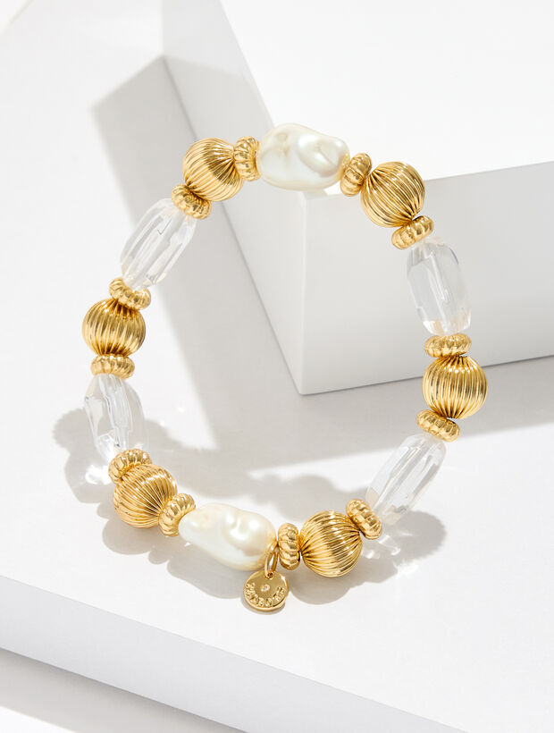 Crystal Keepsake Stretch Bracelet