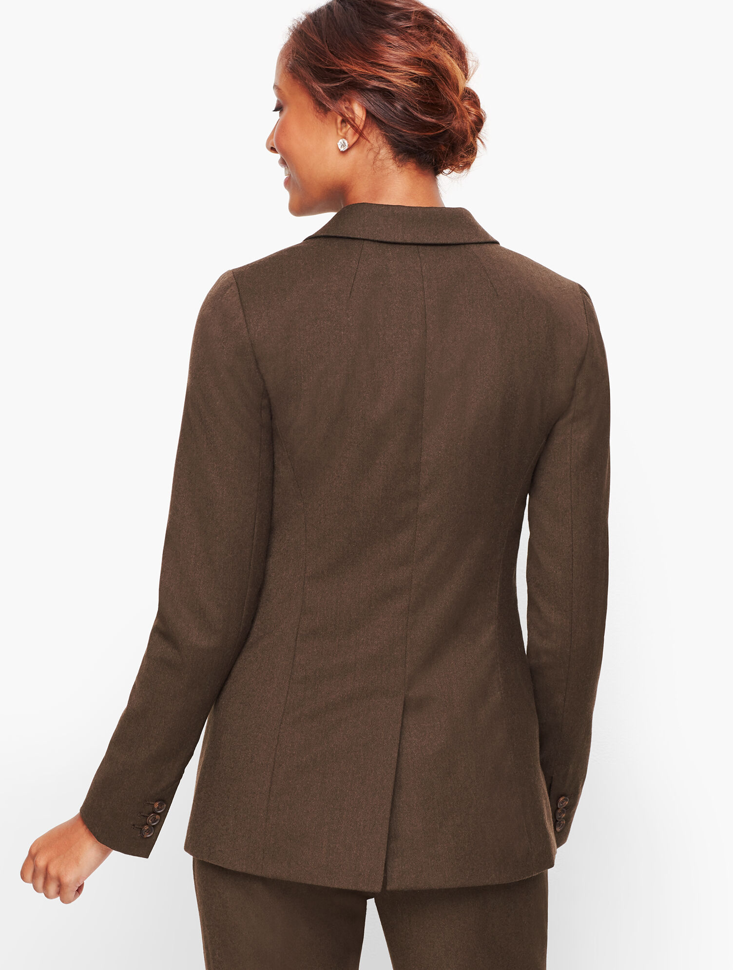 Italian Luxe Flannel Blazer