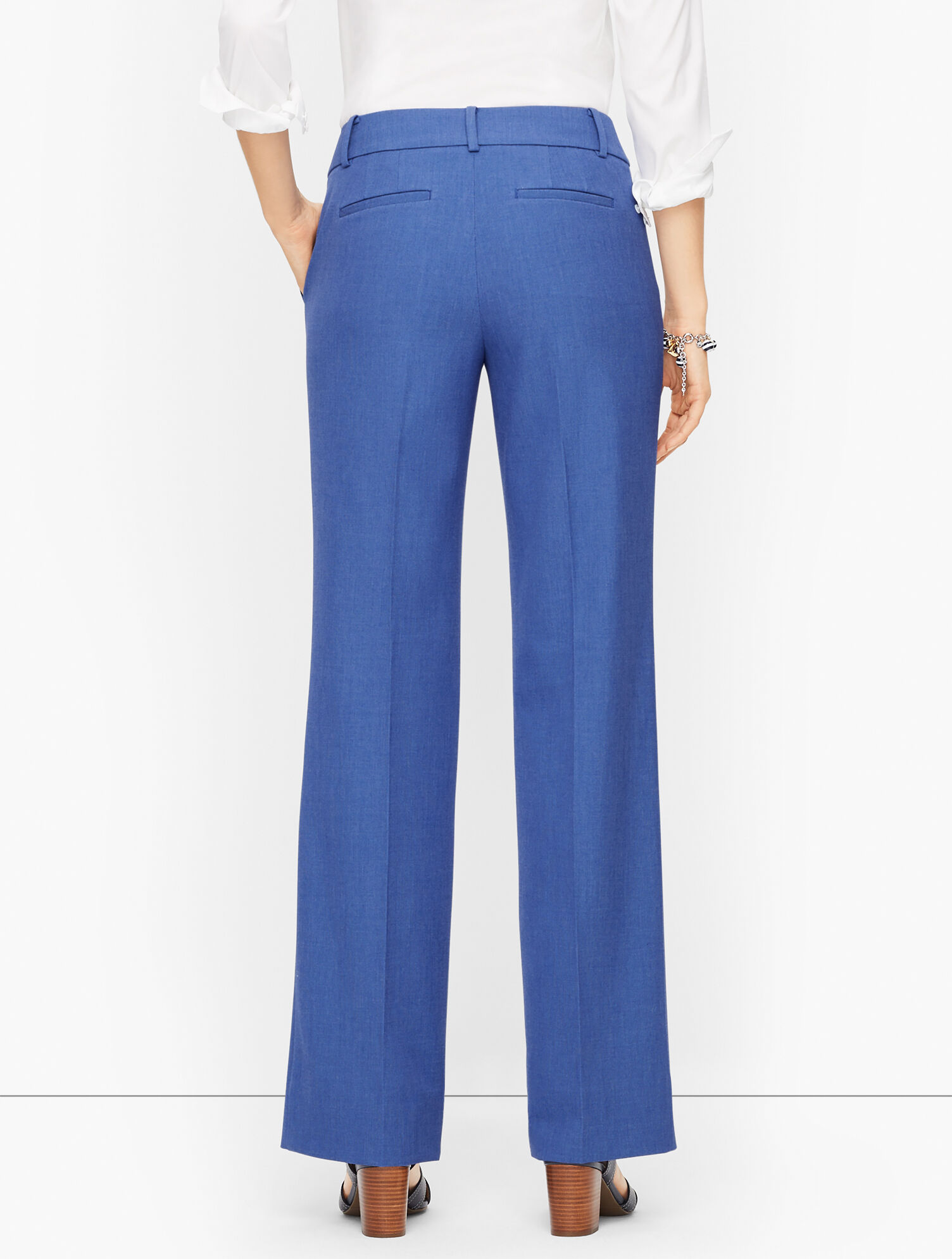 Talbots Newport Pants - Diamond Chambray