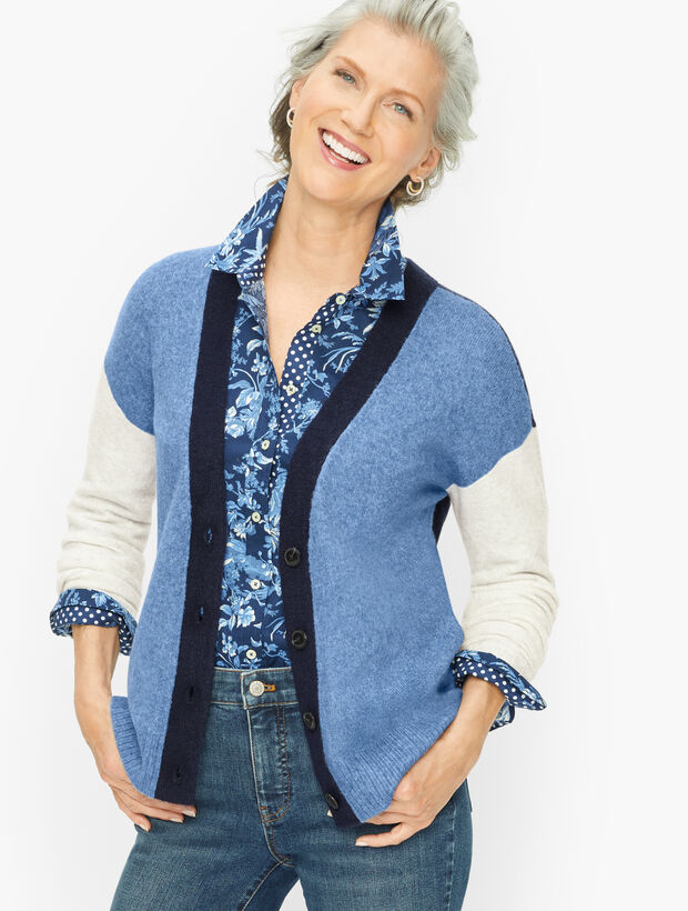 Colorblock Cardigan