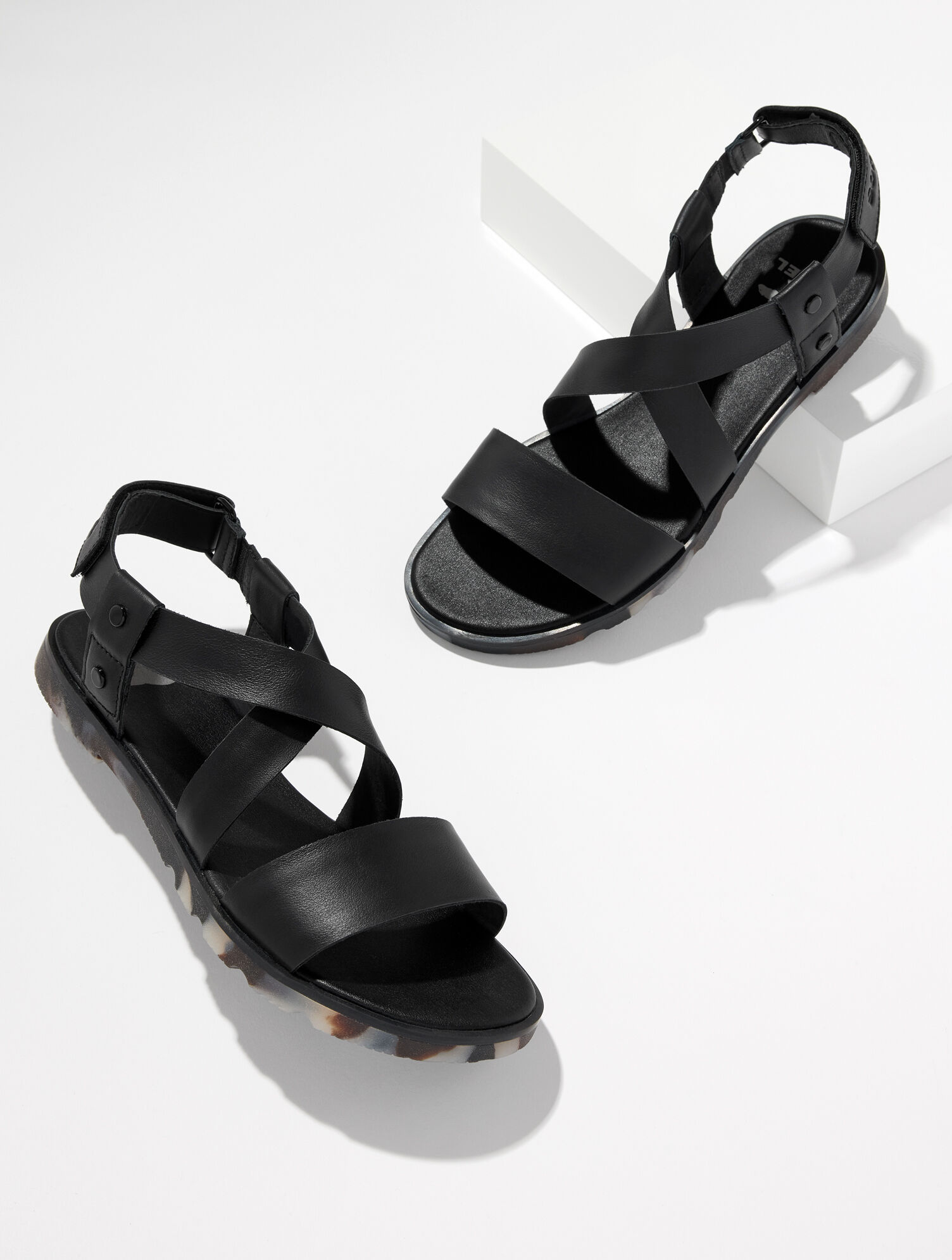 Sorel&trade; Leather Ella III Sandals