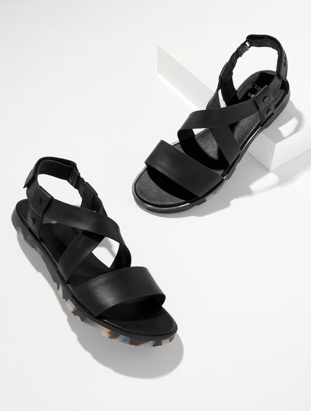 Sorel&trade; Leather Ella III Sandals