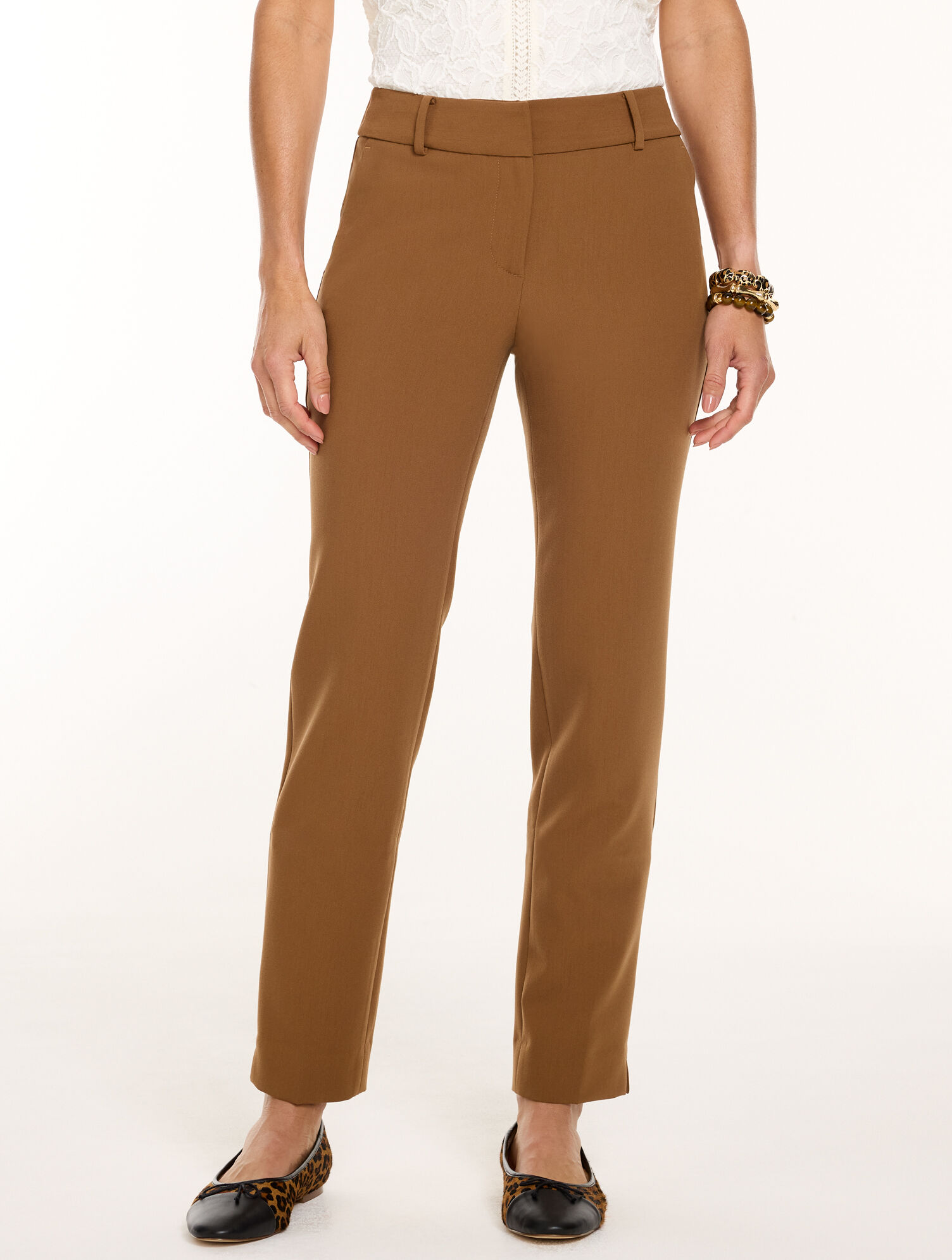 Talbots Hampshire Straight Ankle Pants