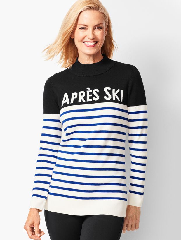 Après Ski Mockneck Sweater Talbots