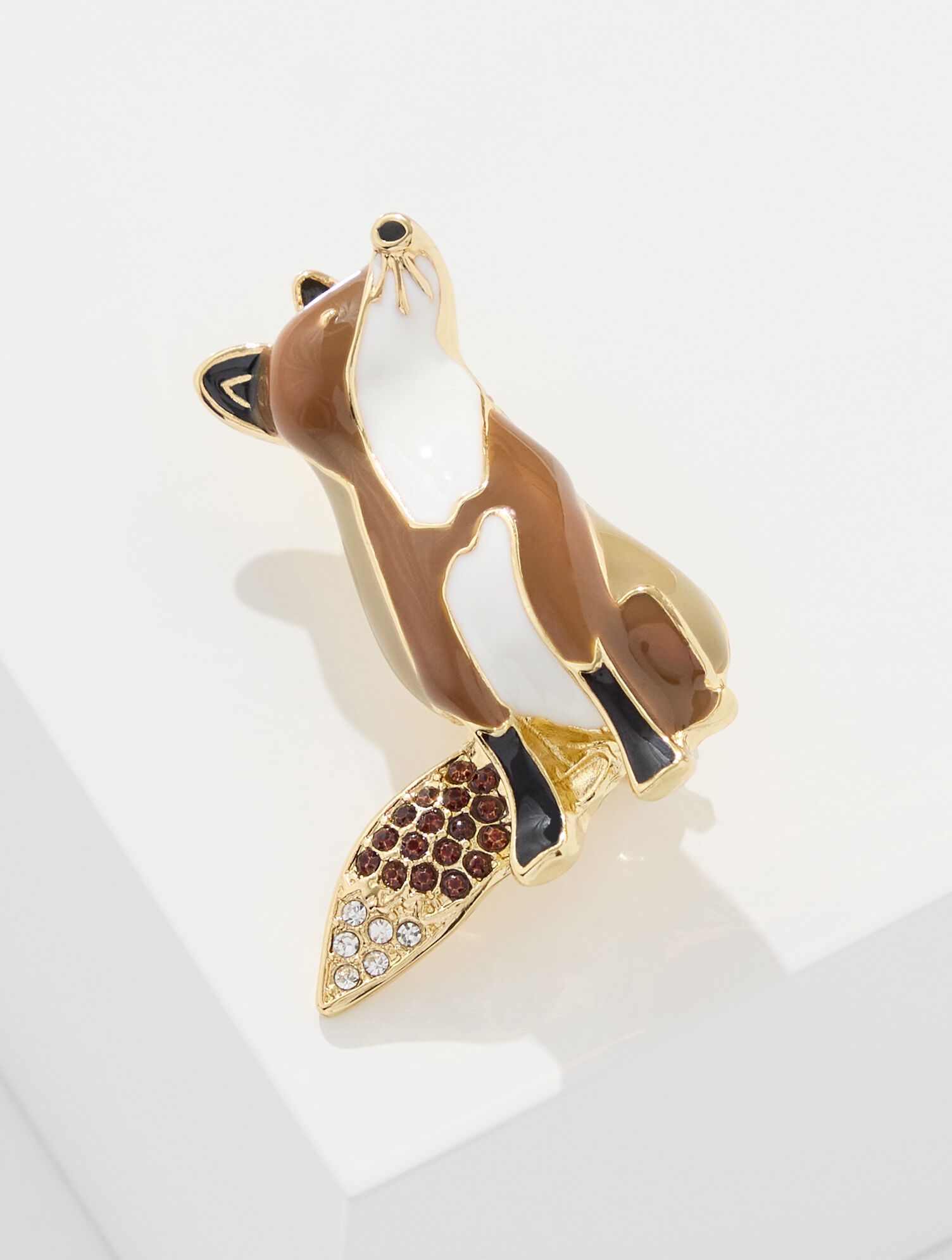 Country Fox Brooch