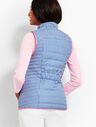 Quilted Gingham Vest