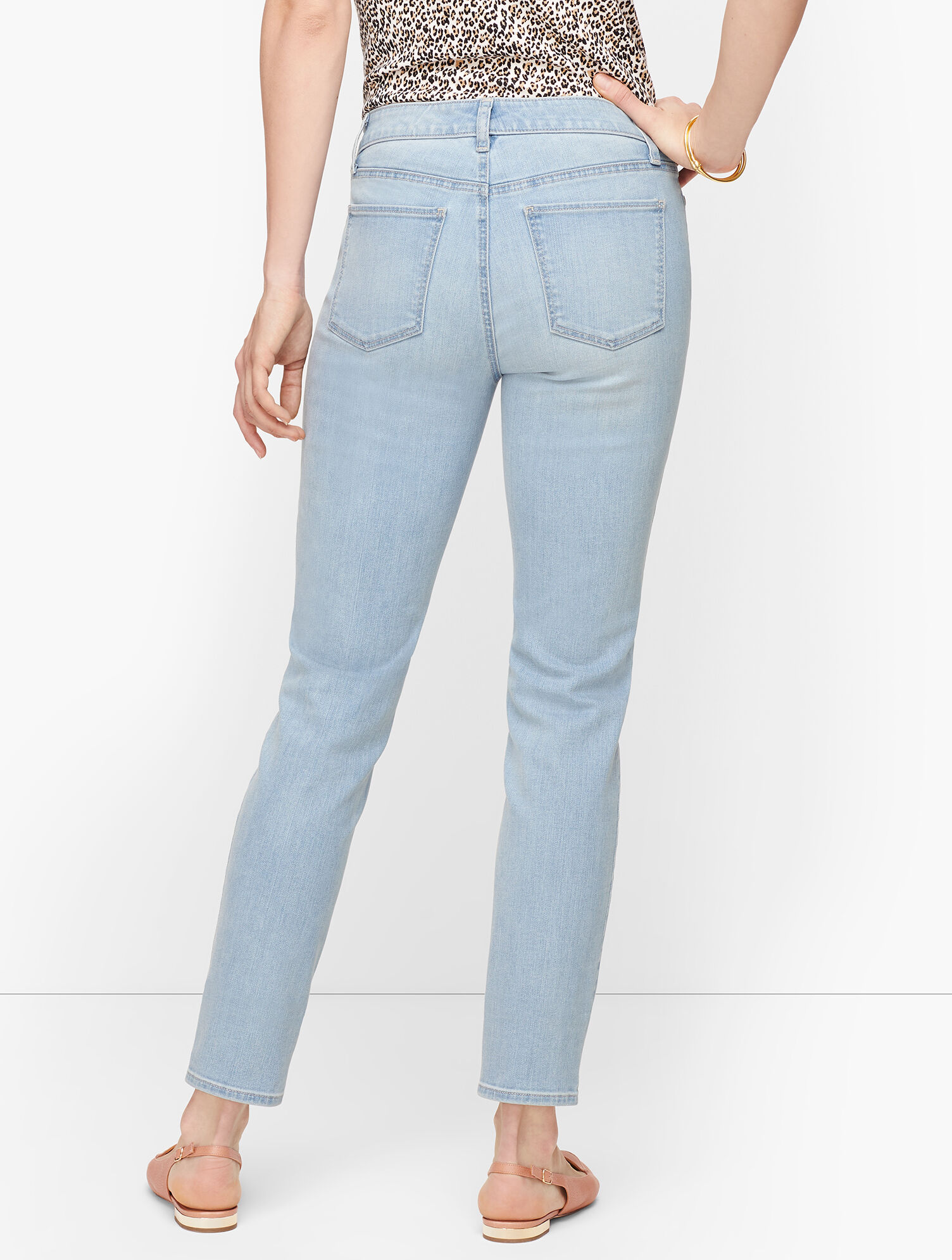 Slim Ankle Jeans - Curvy Fit - Skillman Wash
