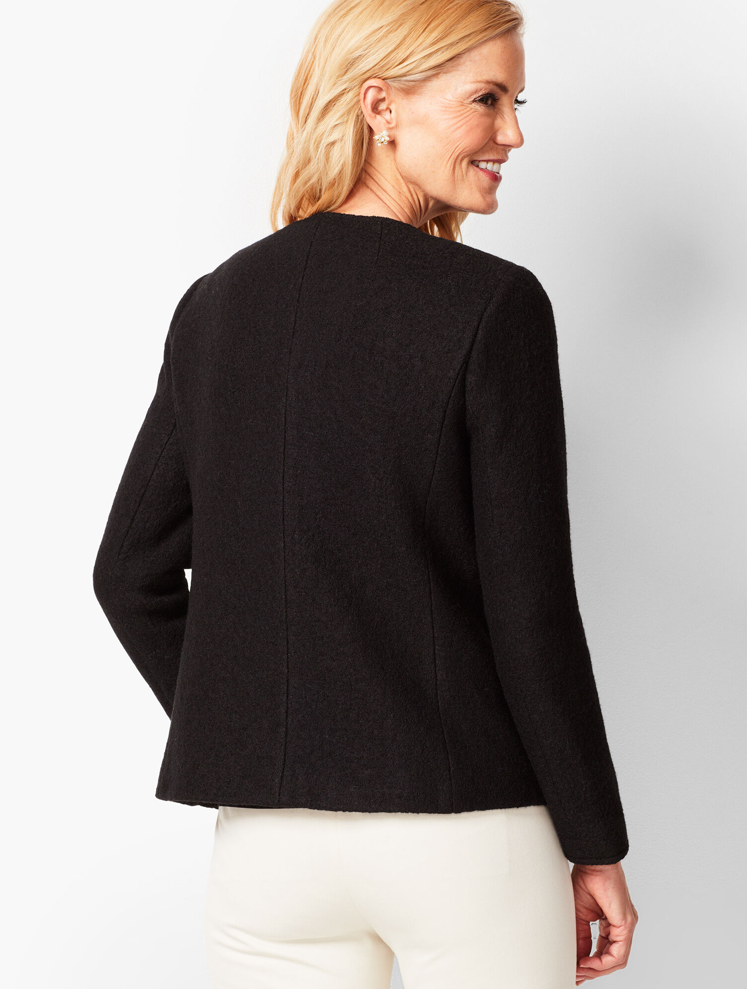 Boiled Wool Jacket | Talbots