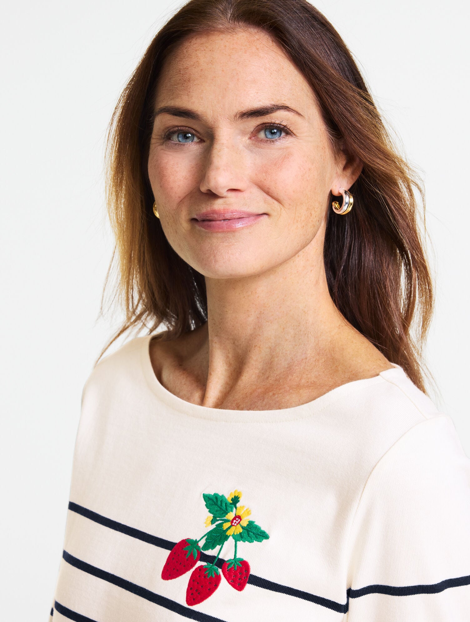 Authentic Talbots Tee - Strawberry Patch