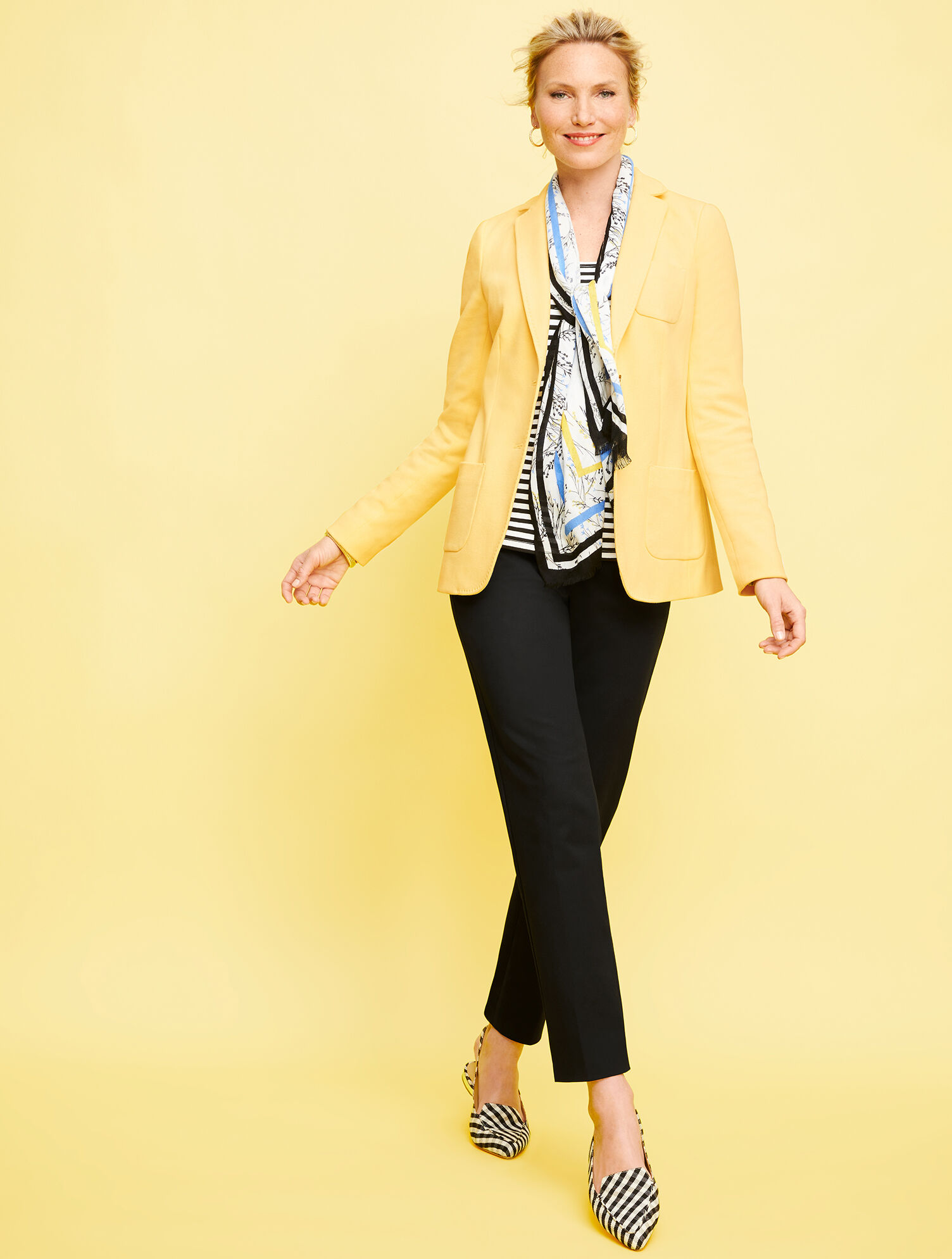 Aberdeen Piqu&eacute; Knit Blazer