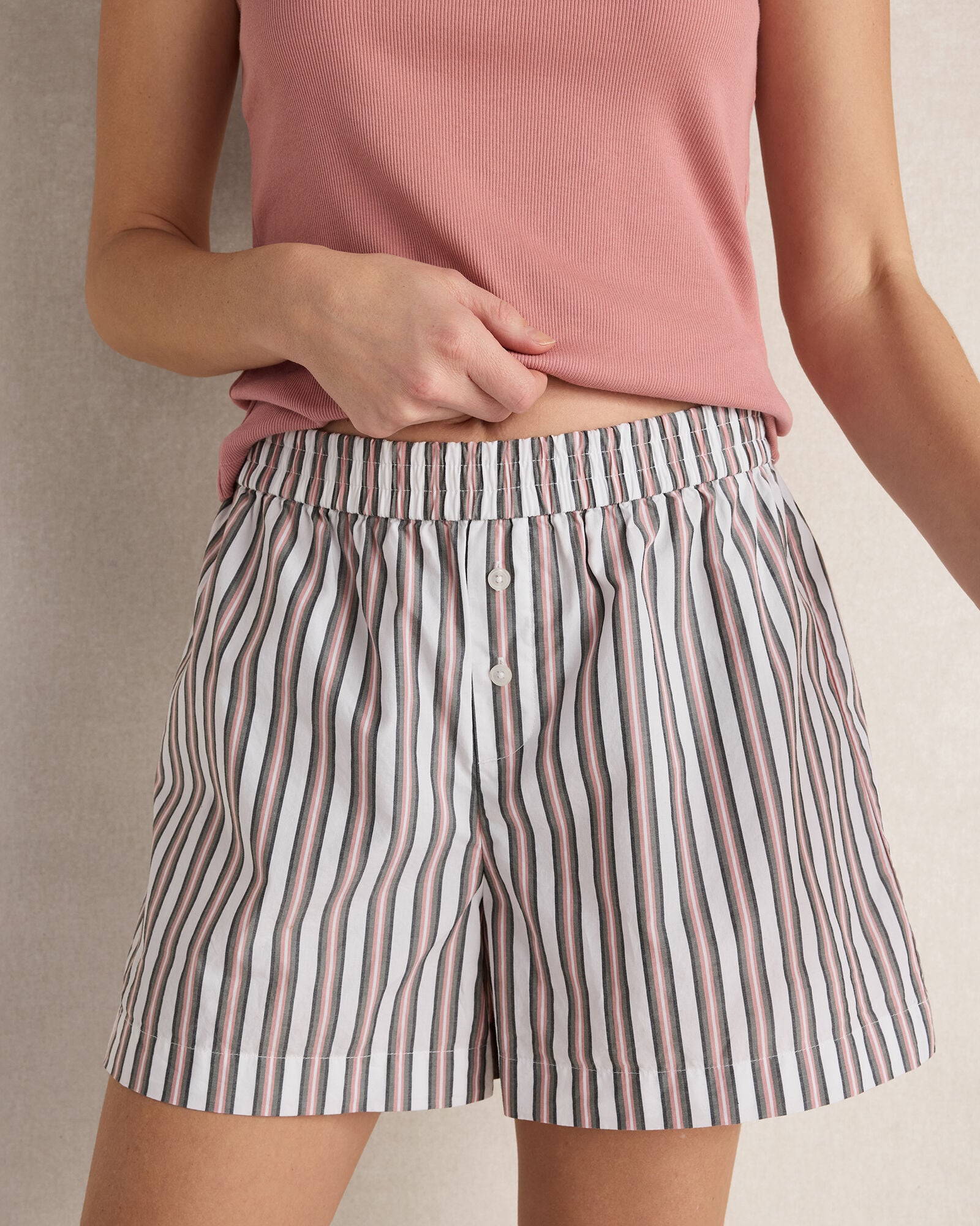 Organic Cotton Poplin Boxer Shorts
