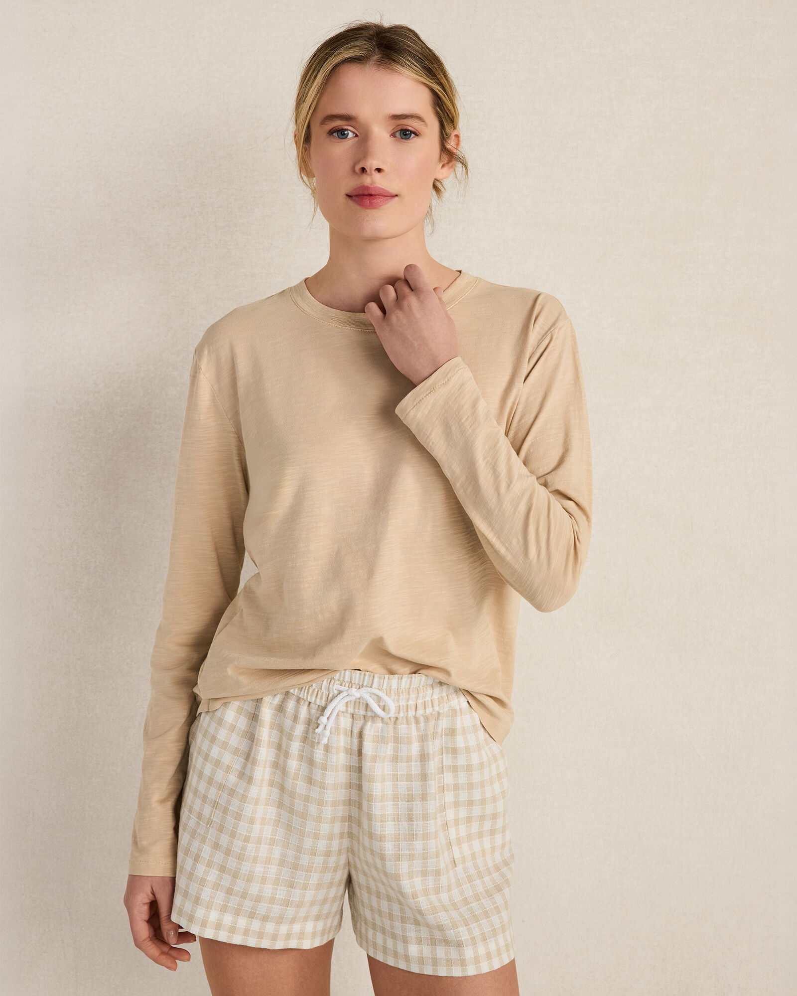 Organic Cotton Heavyweight Jersey Long Sleeve Tee