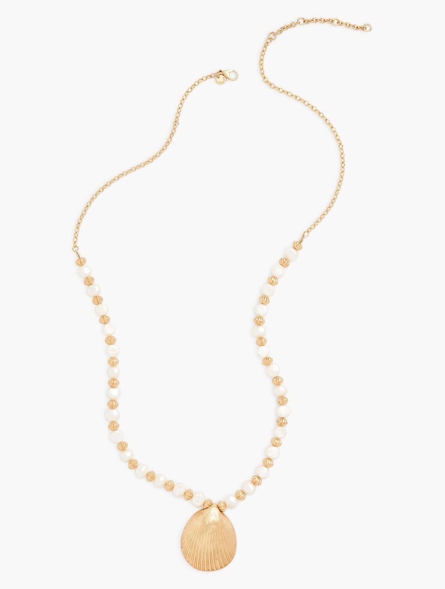 Long Beach Beads Shell Necklace