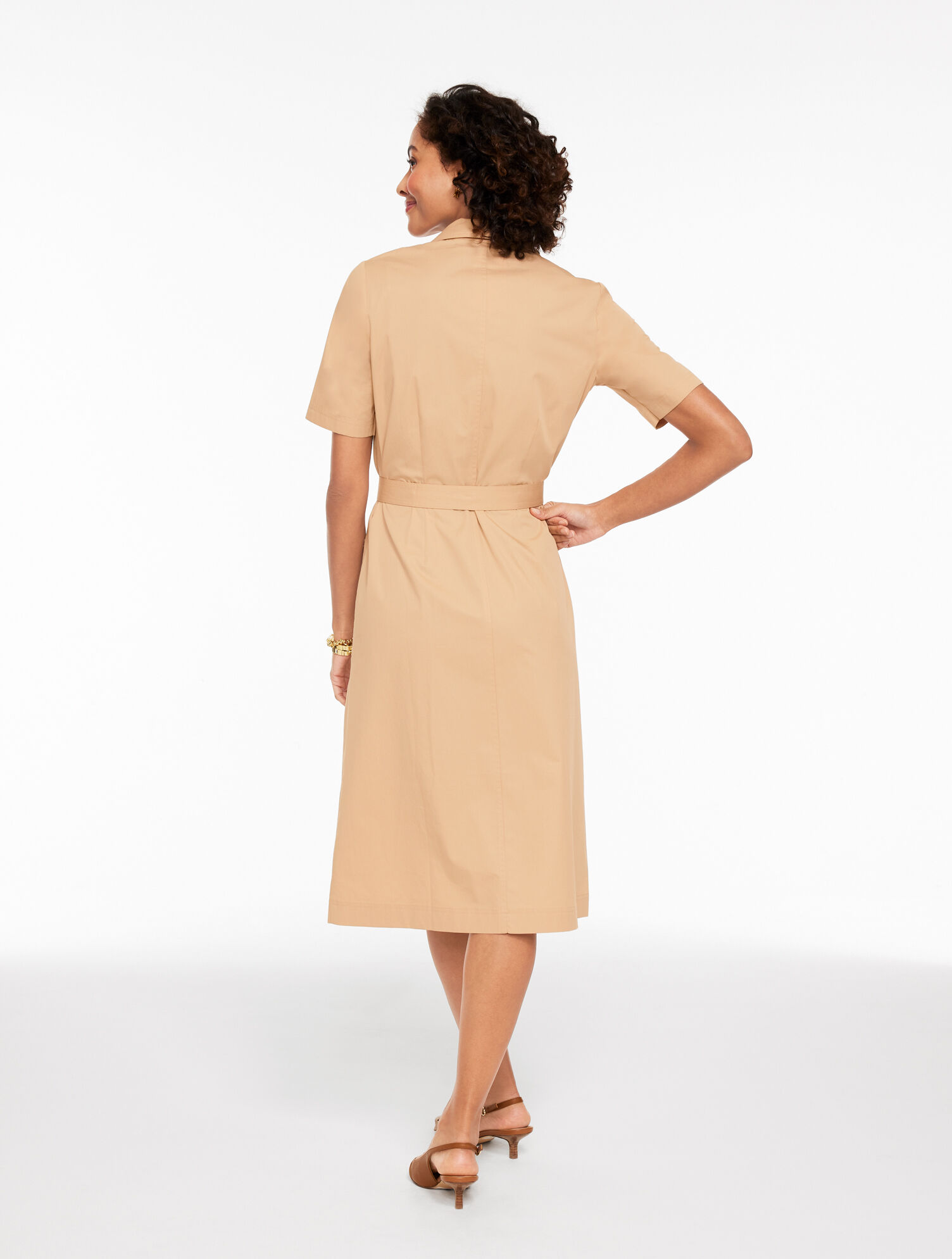 Twill Shirtdress