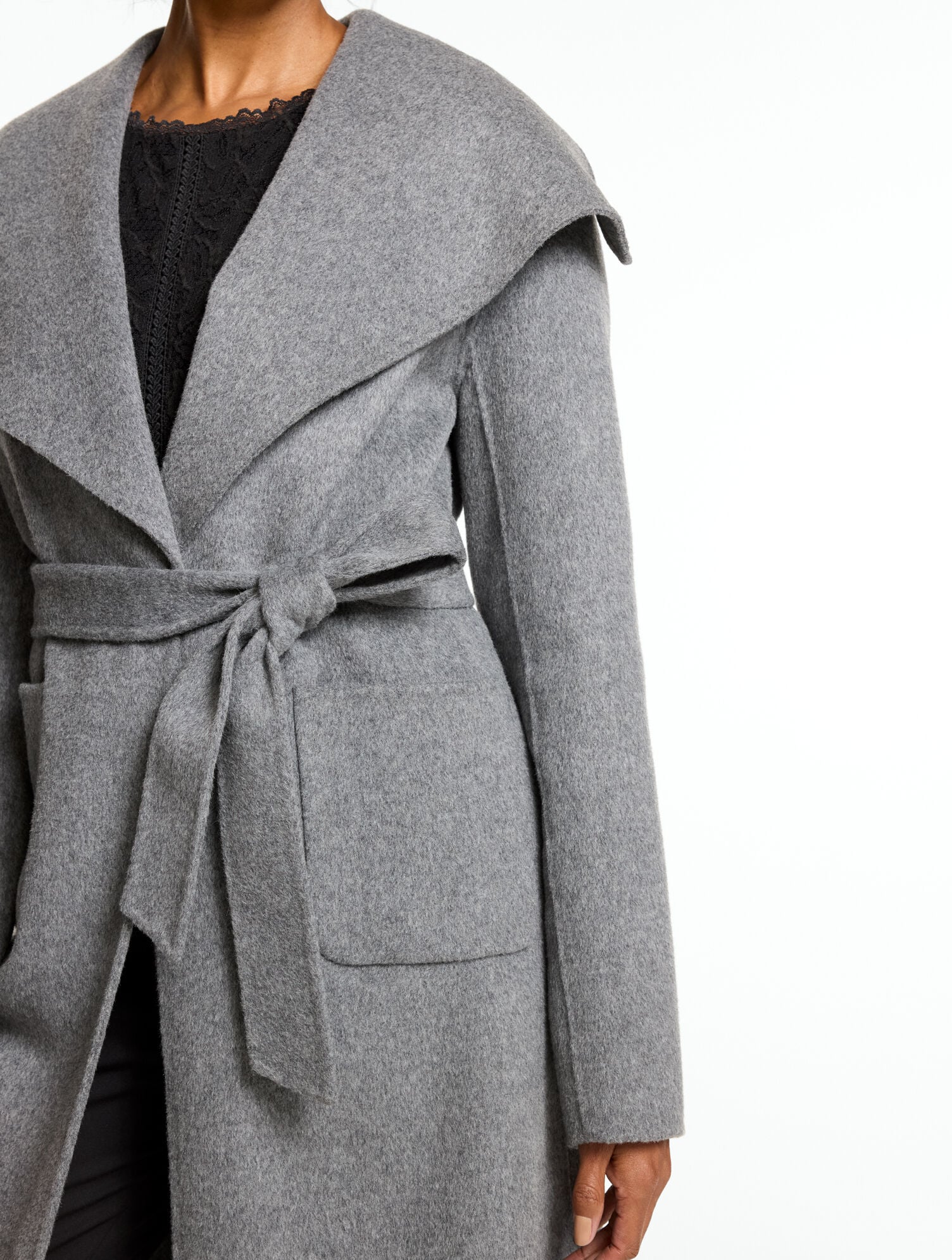 Double Face Belted Coat