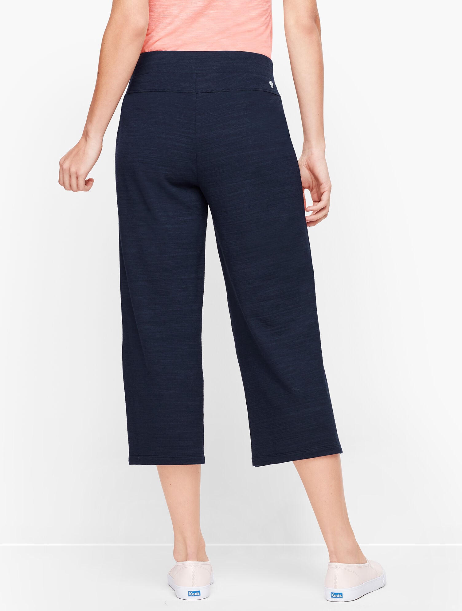 UPF 50+ Slub Terry Wide Leg Crops - Colors