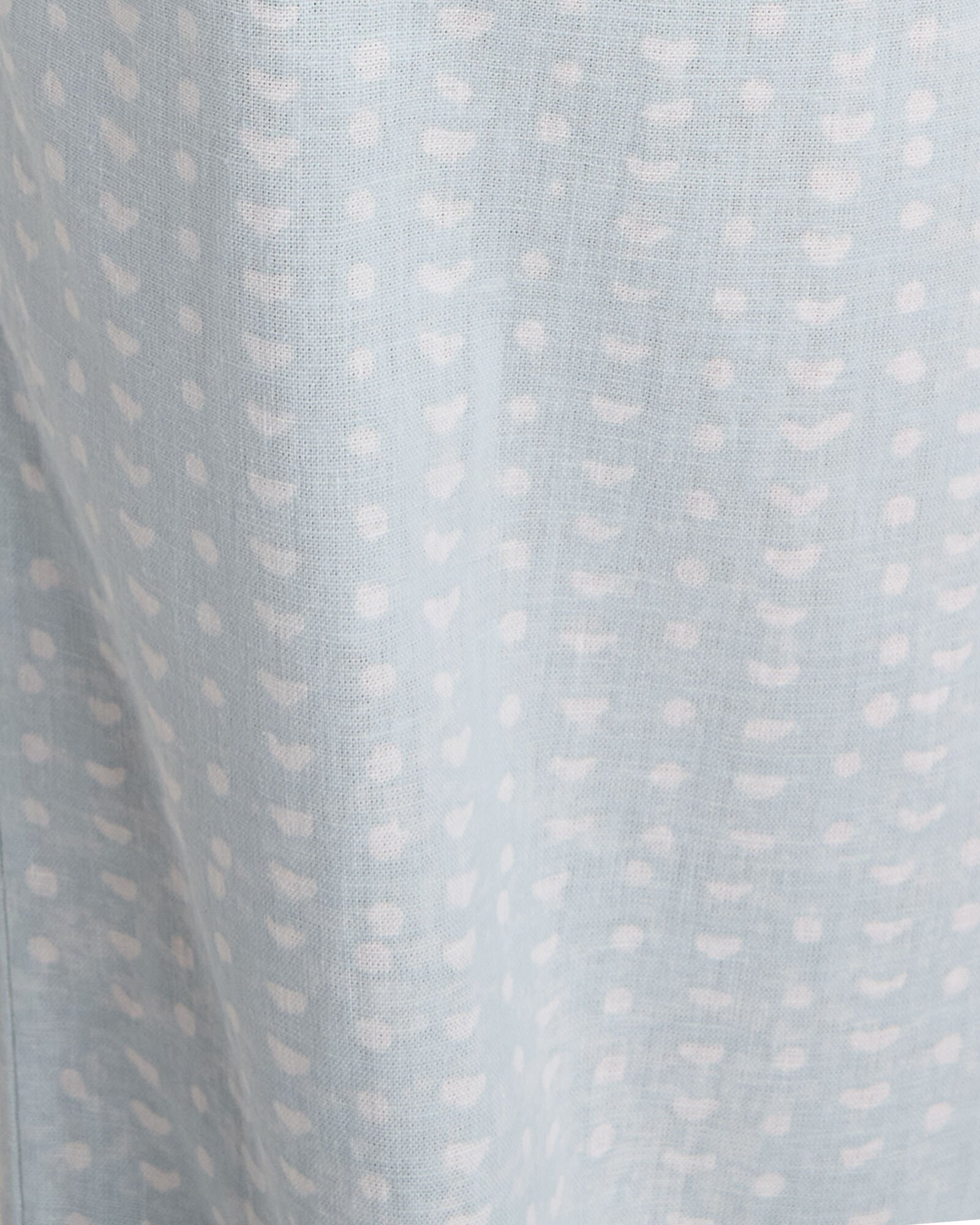 Cotton Linen Faded Dot Robe