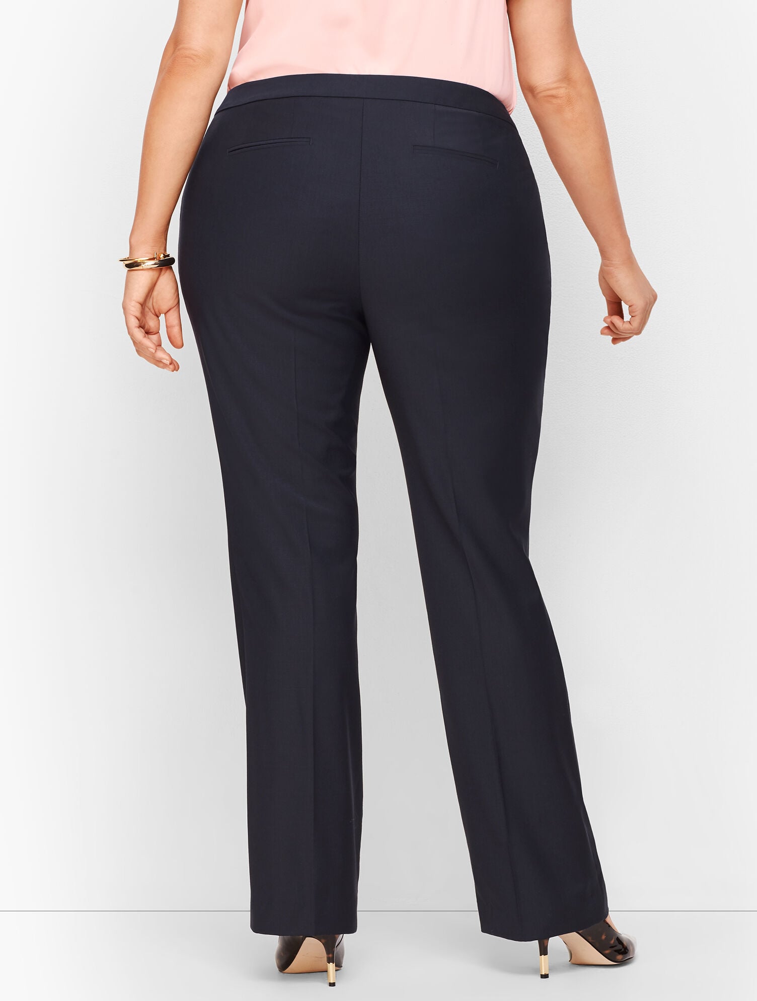 women's lee modern series curvy fit maxwell dress pants Maxwell Pant in Fawn Stripe
