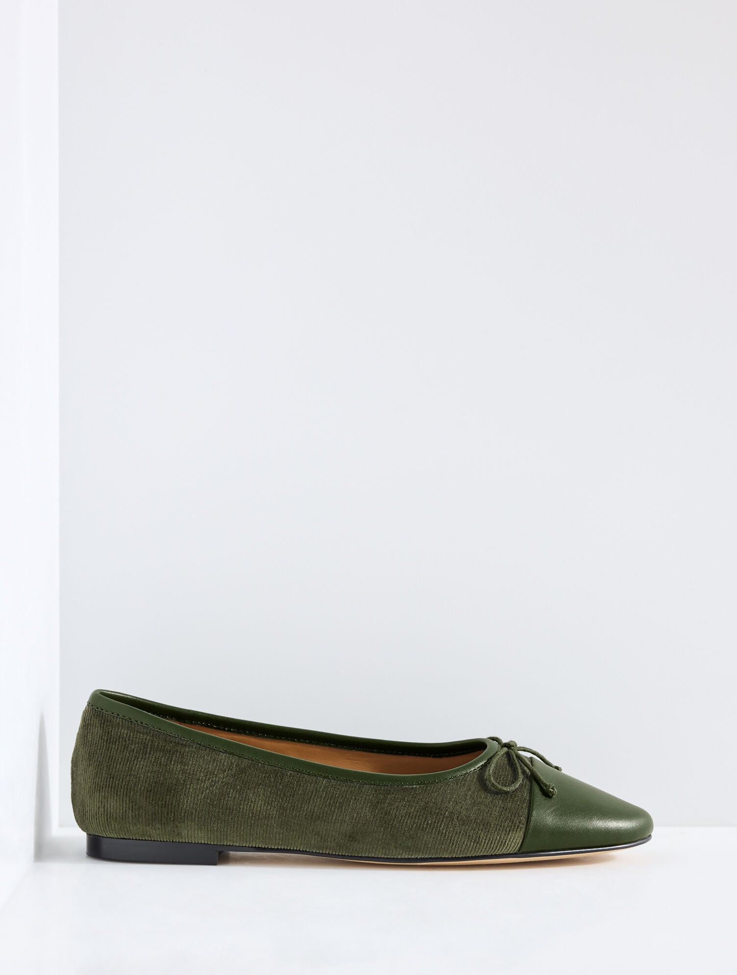 Ansly Corduroy Ballet Flats - thumbnail 3