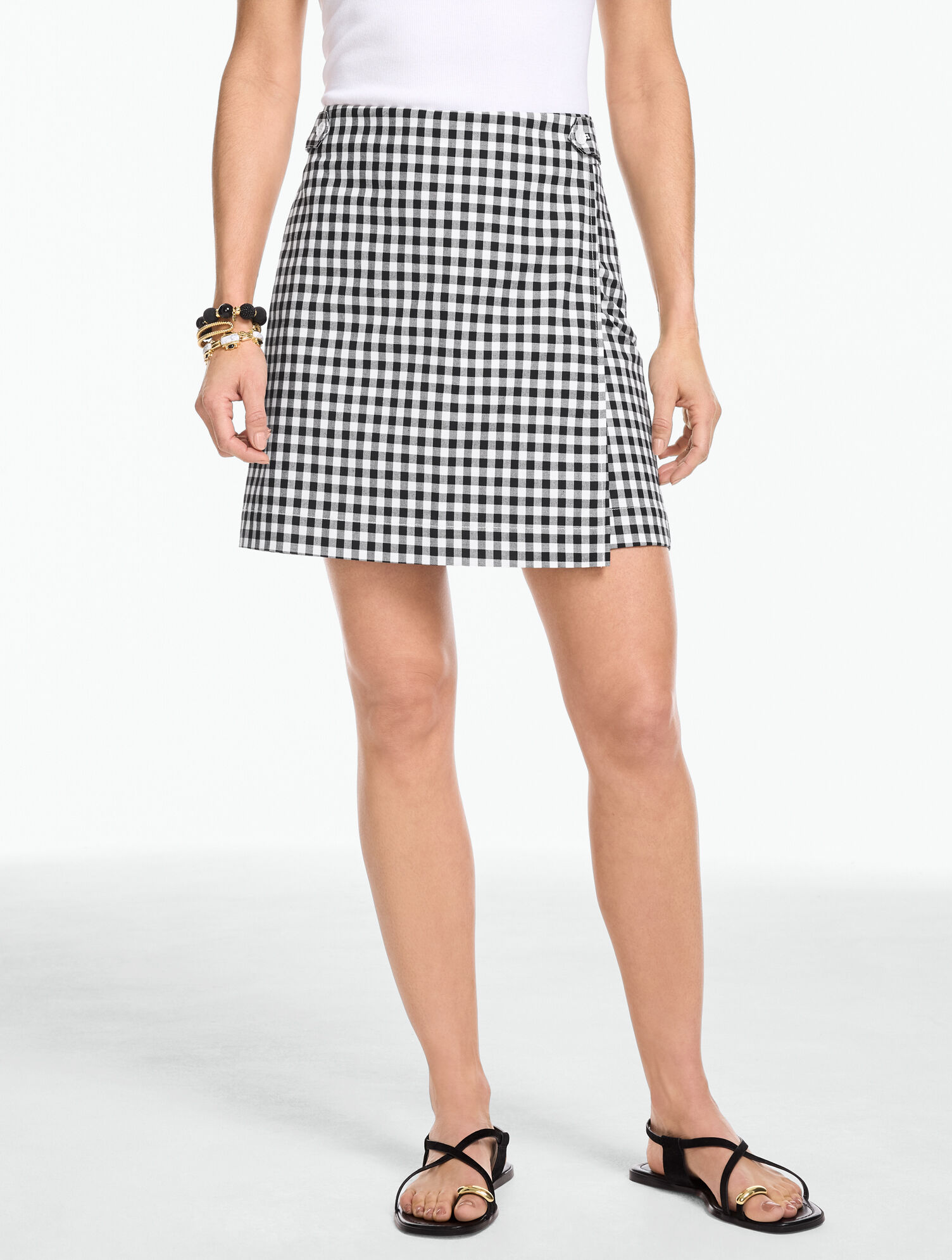 Bellevue Gingham Skort