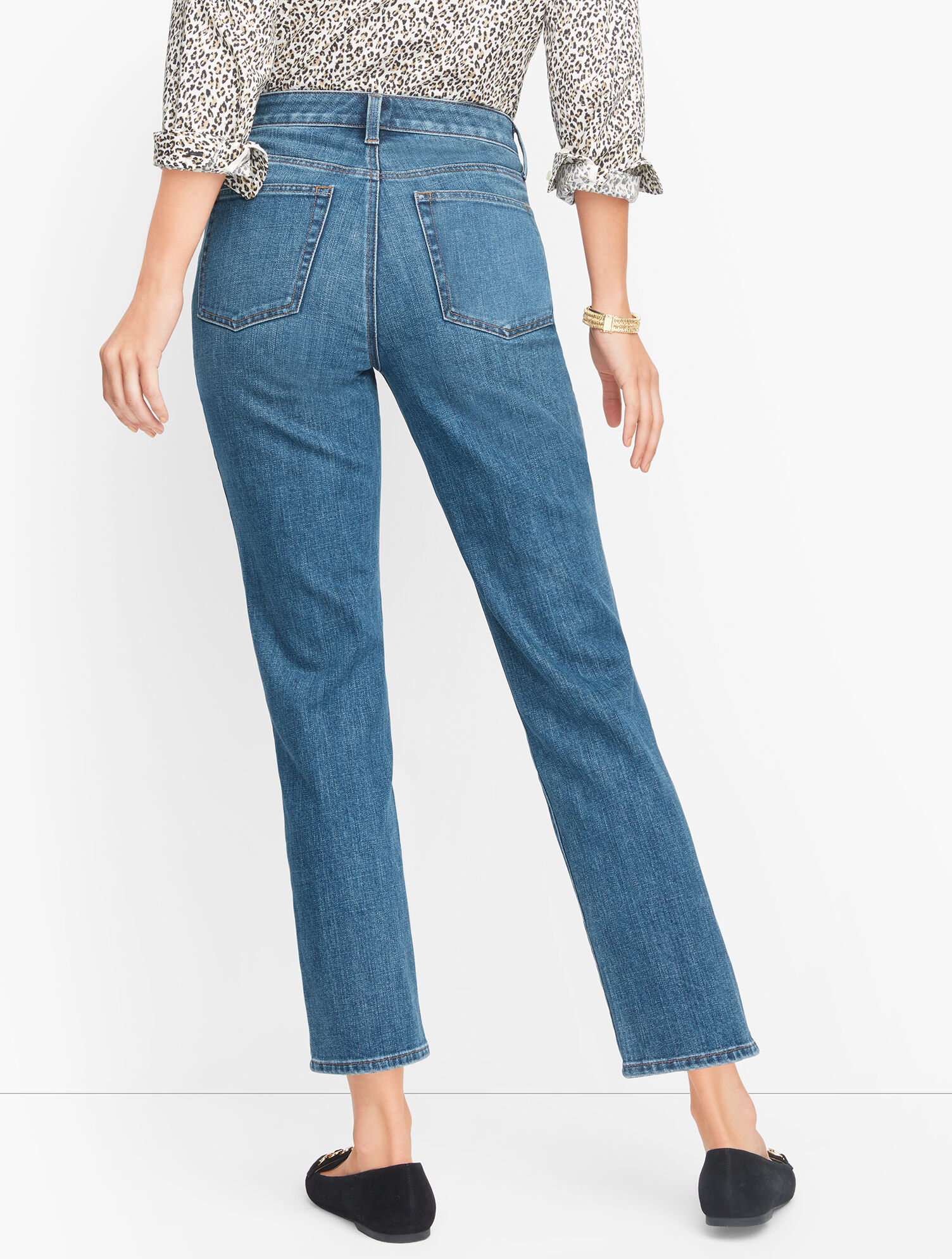 Plus Size Exclusive Modern Ankle Jeans - Pier Wash - Curvy Fit