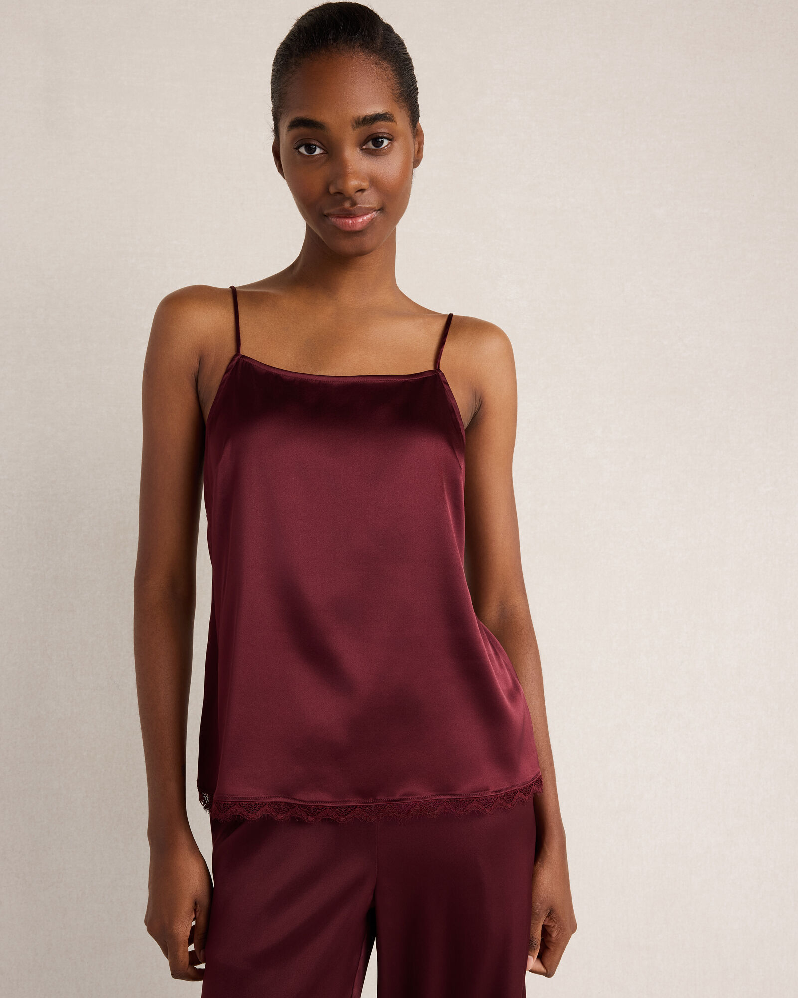 Washable Silk Lace Cami