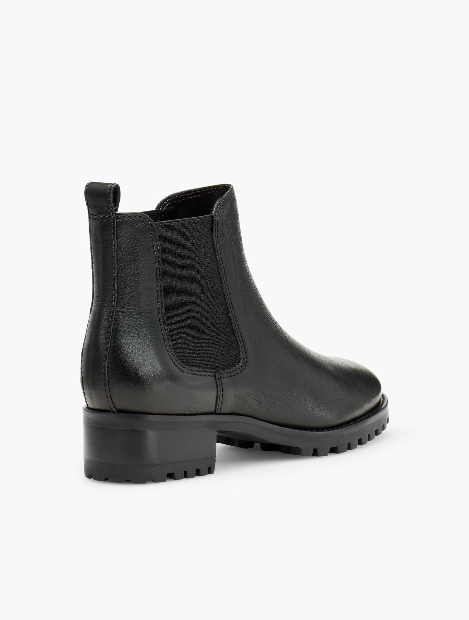 Pebbled Chelsea boots Chelsea Boot in Black Pebble Grain - Zatorres main image 2