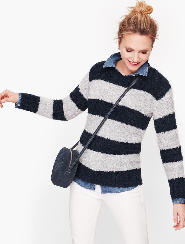 Ultra Plush Stripe Sweater