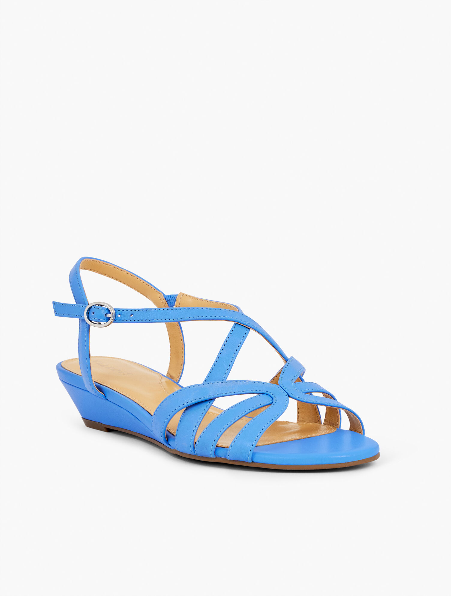 Capri Nappa Wedge Sandals - Colors