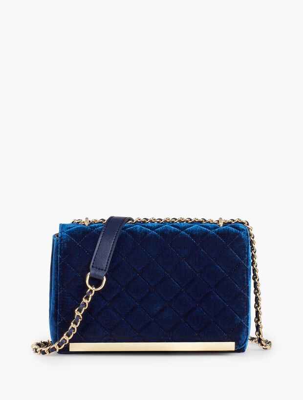 Velvet Shoulder Bag